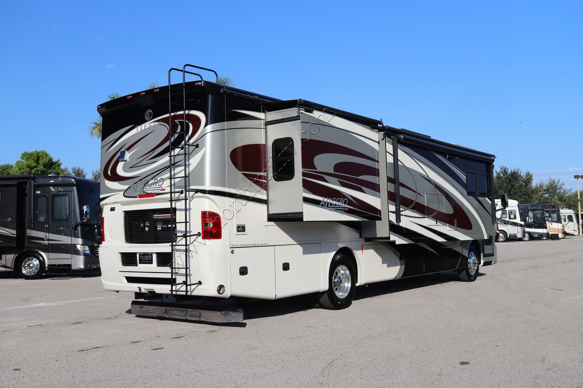 Used 2017 Tiffin Motor Homes Allegro Red 37PA Class A  For Sale