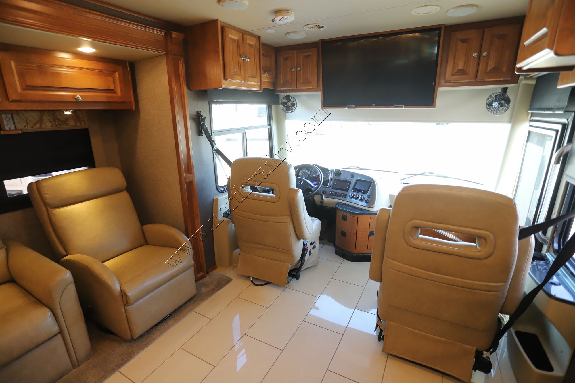 Used 2017 Tiffin Motor Homes Allegro Red 37PA Class A  For Sale