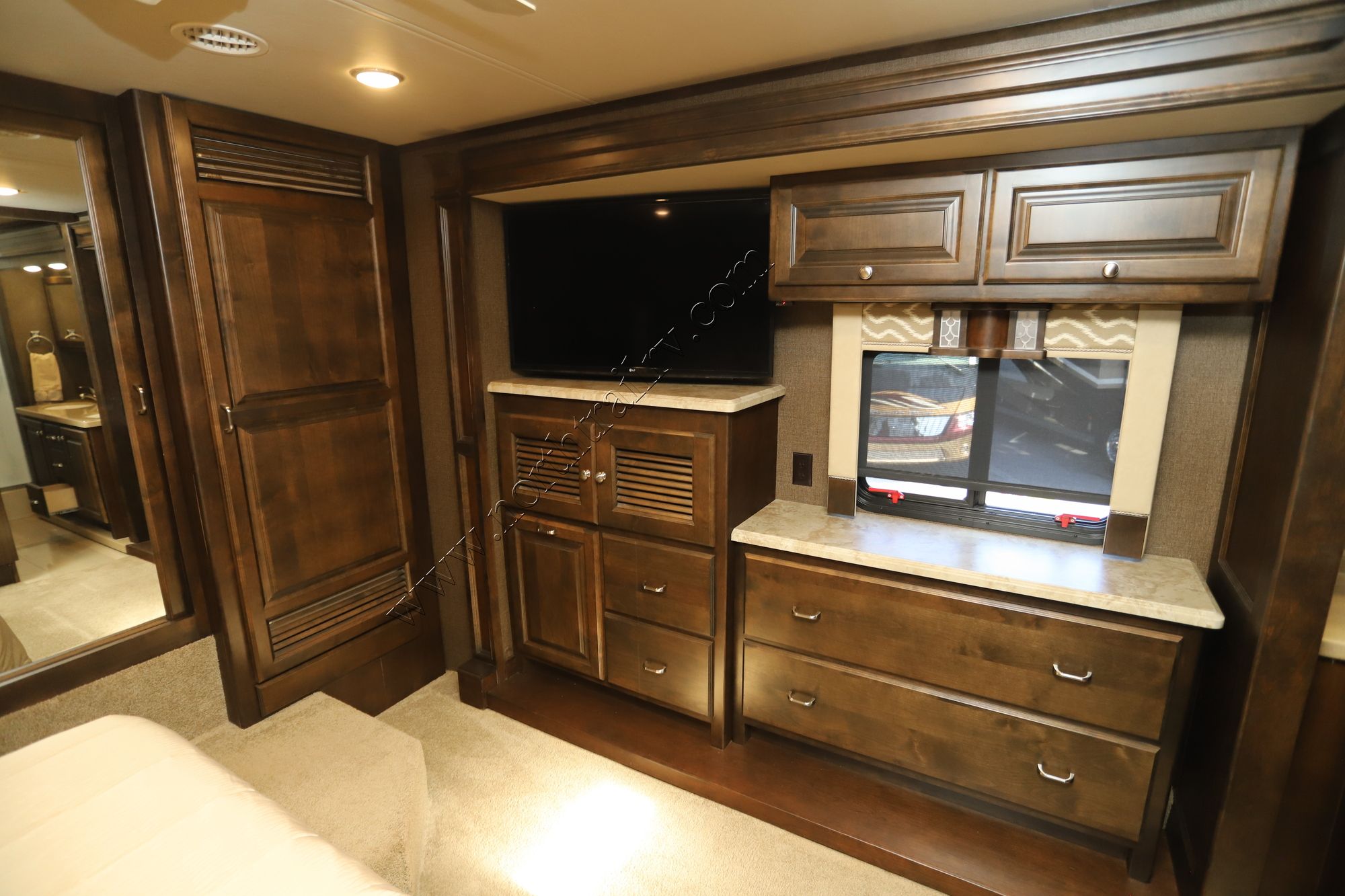 Used 2017 Tiffin Motor Homes Allegro Red 37PA Class A  For Sale