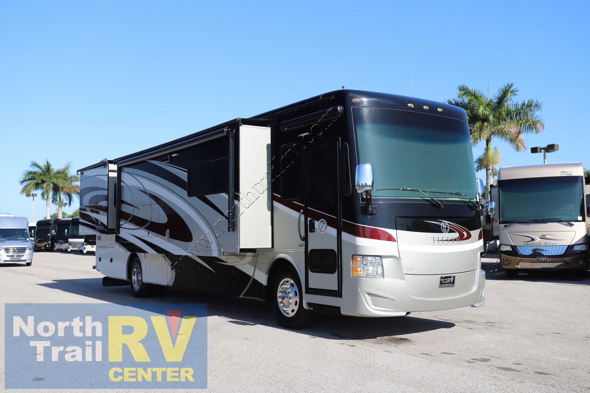 Used 2017 Tiffin Motor Homes Allegro Red 37PA Class A  For Sale