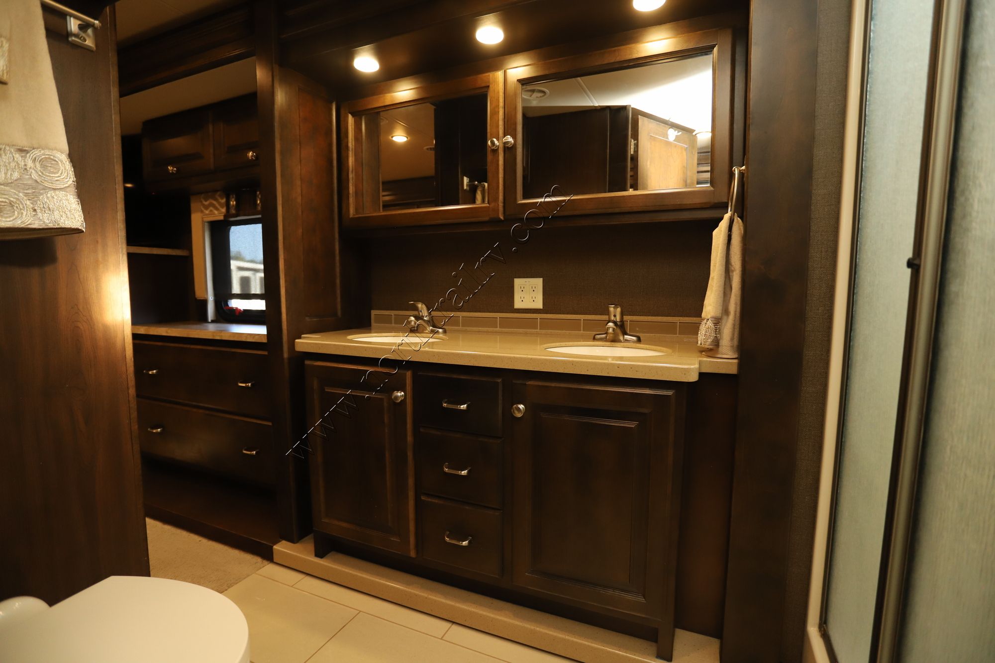 Used 2017 Tiffin Motor Homes Allegro Red 37PA Class A  For Sale