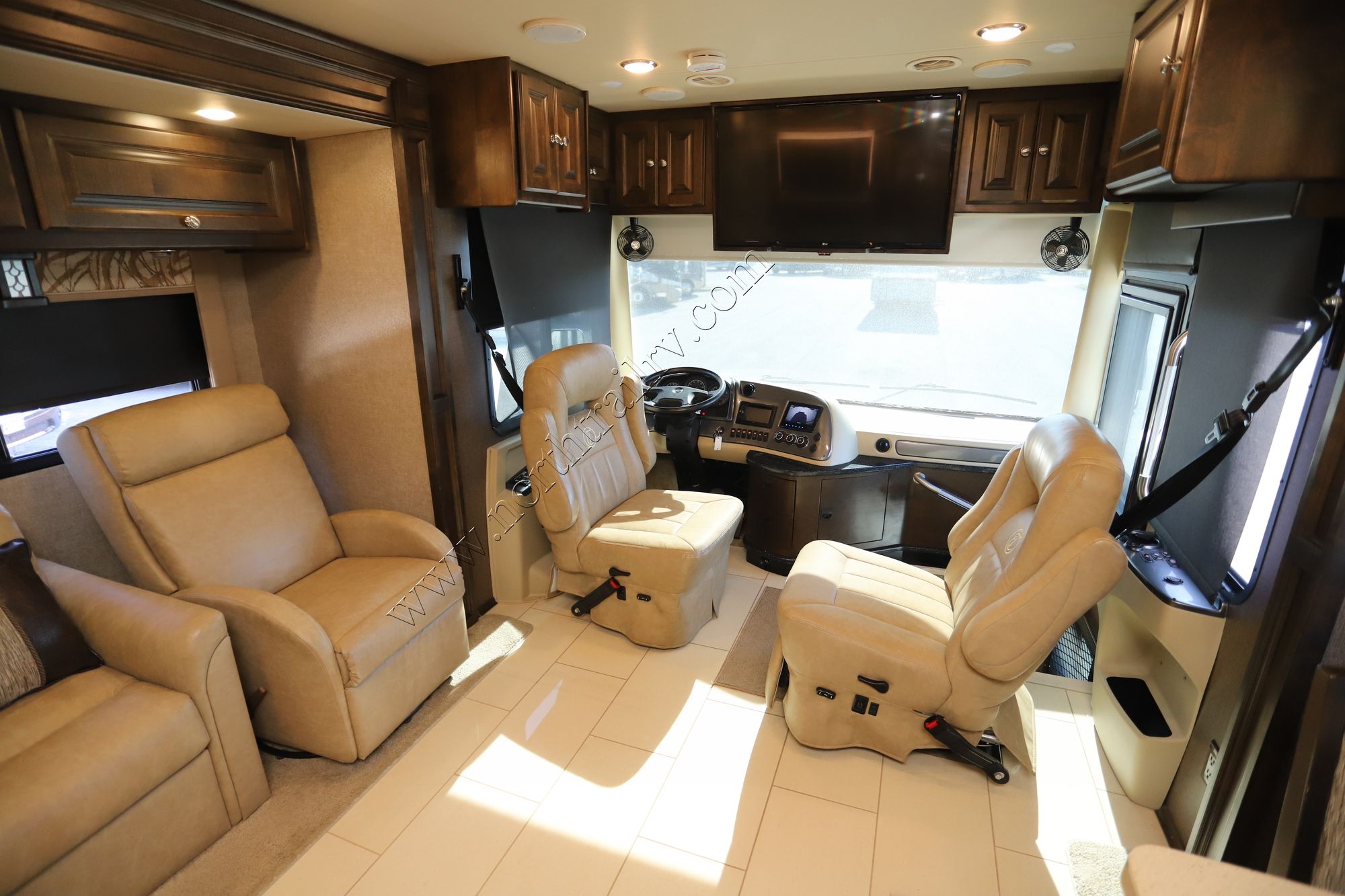 Used 2017 Tiffin Motor Homes Allegro Red 37PA Class A  For Sale