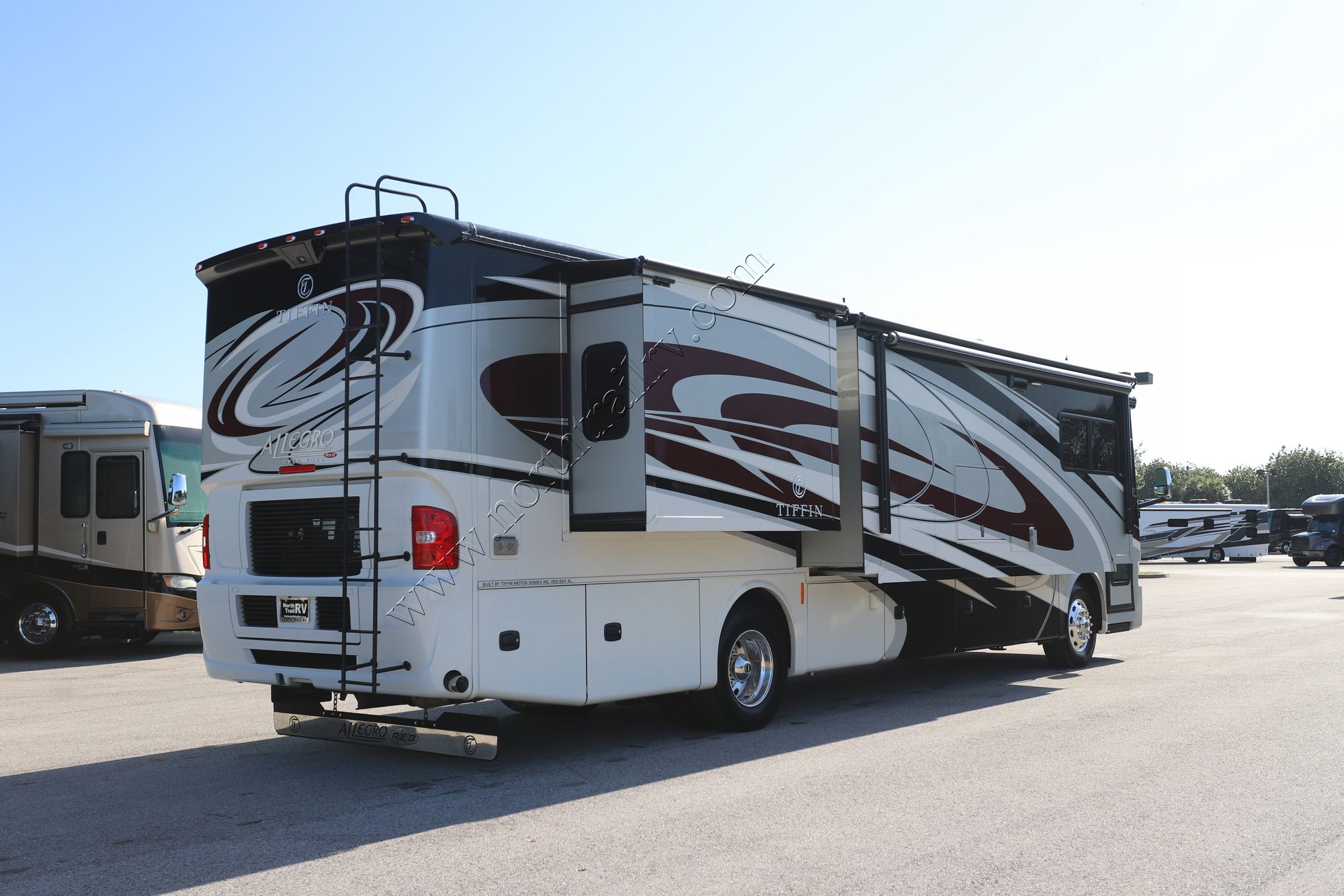 Used 2017 Tiffin Motor Homes Allegro Red 37PA Class A  For Sale