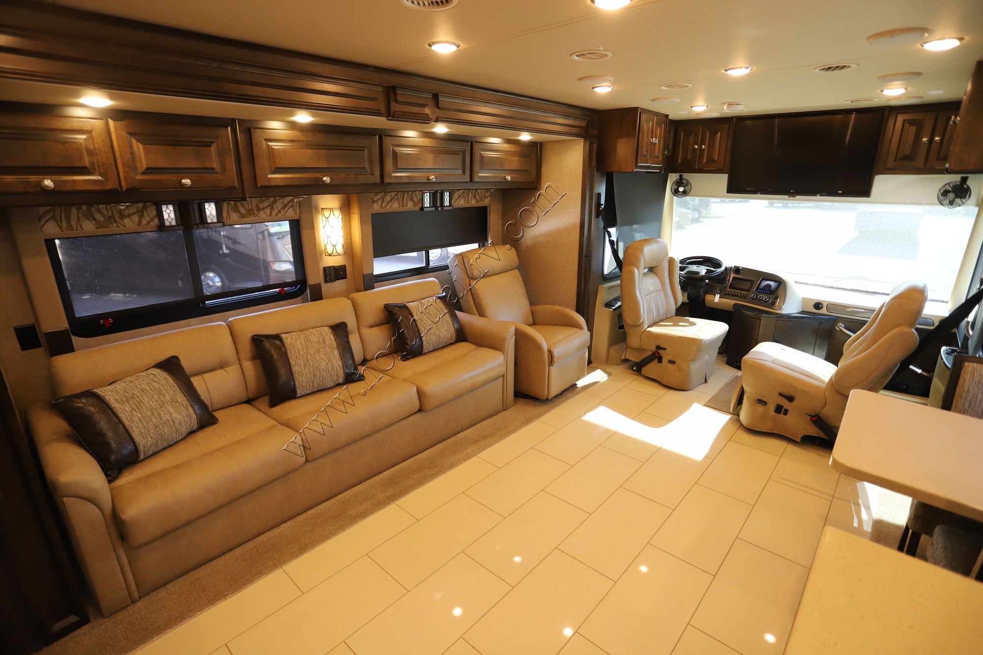 Used 2017 Tiffin Motor Homes Allegro Red 37PA Class A  For Sale