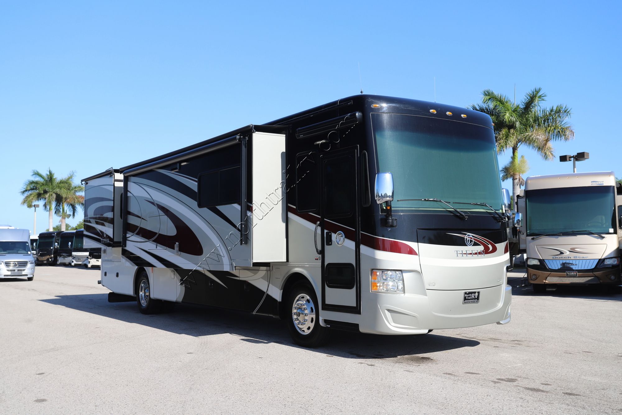 Used 2017 Tiffin Motor Homes Allegro Red 37PA Class A  For Sale