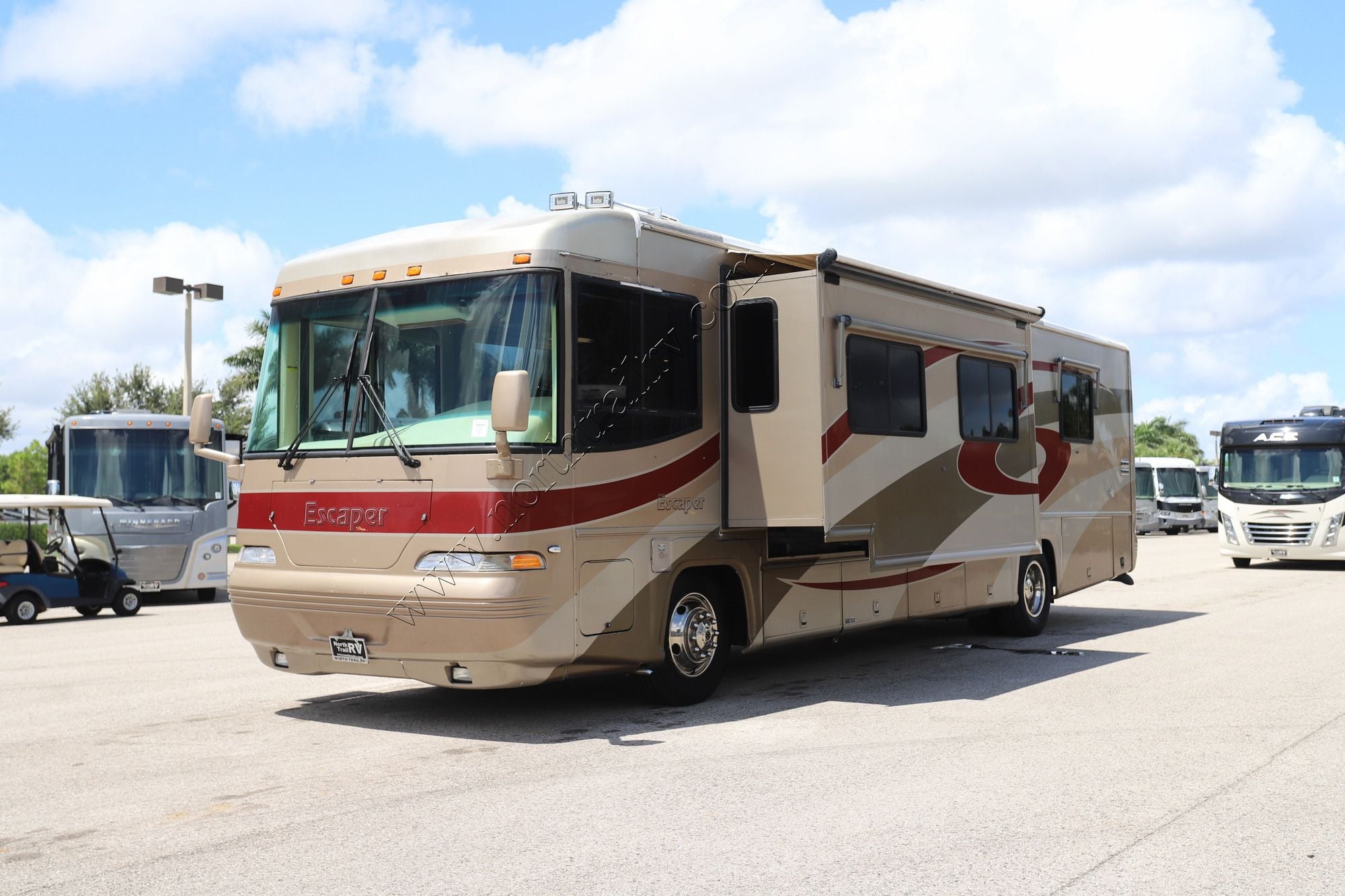 Used 2003 Damon Escaper 3979 Class A  For Sale