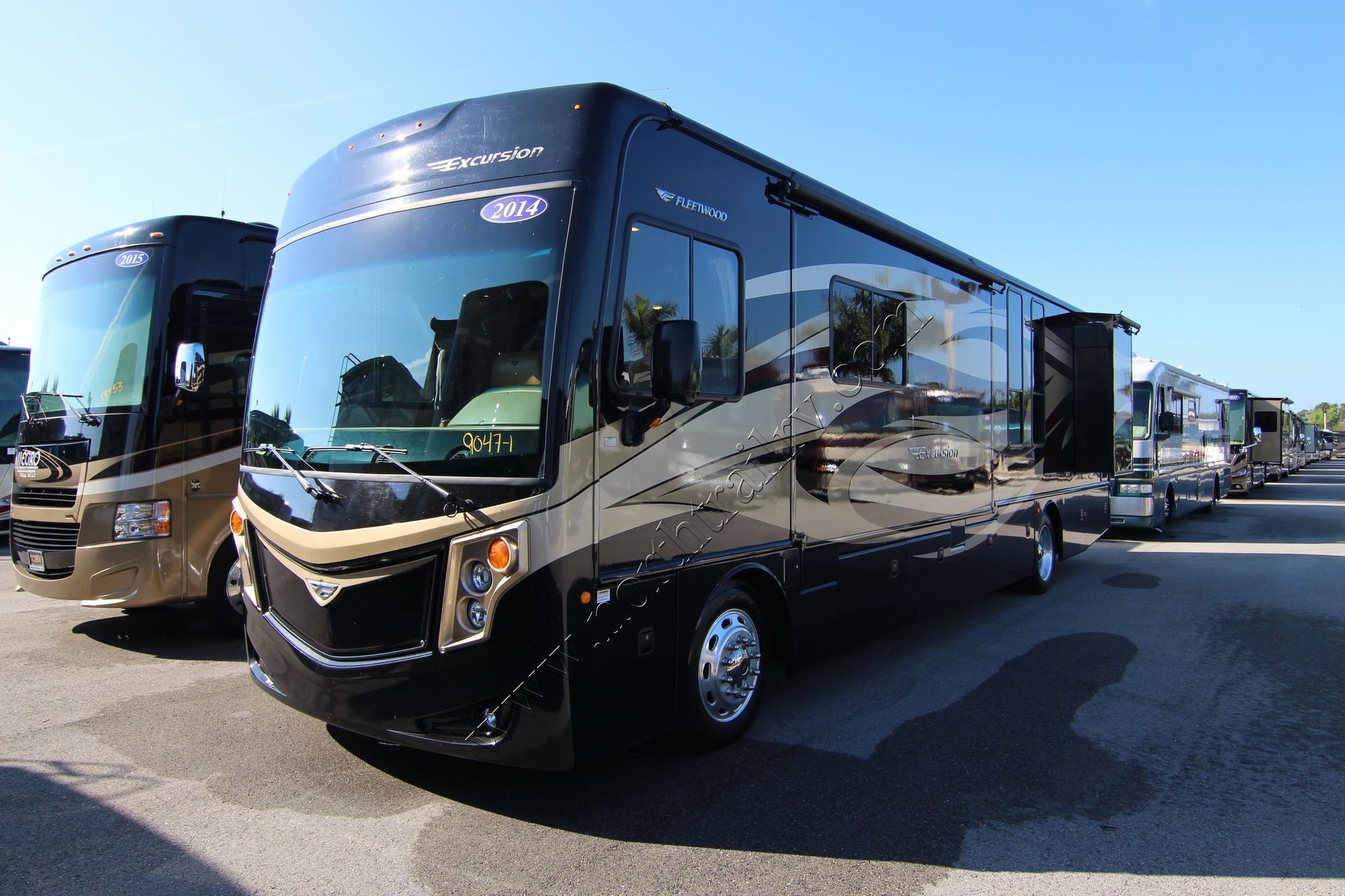 Used 2014 Fleetwood Excursion 35B Class A  For Sale