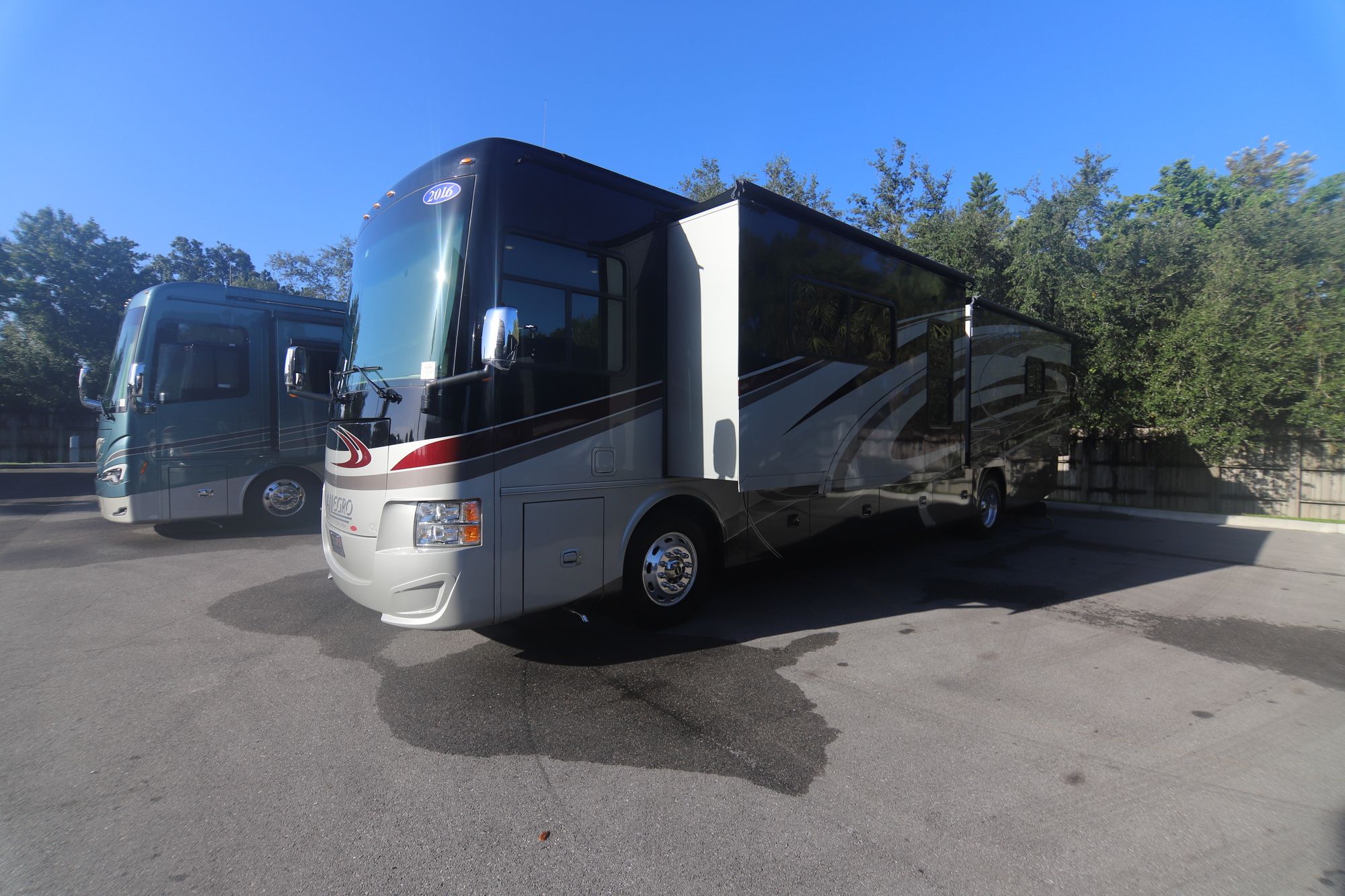 Used 2016 Tiffin Motor Homes Allegro Red 37PA Class A  For Sale