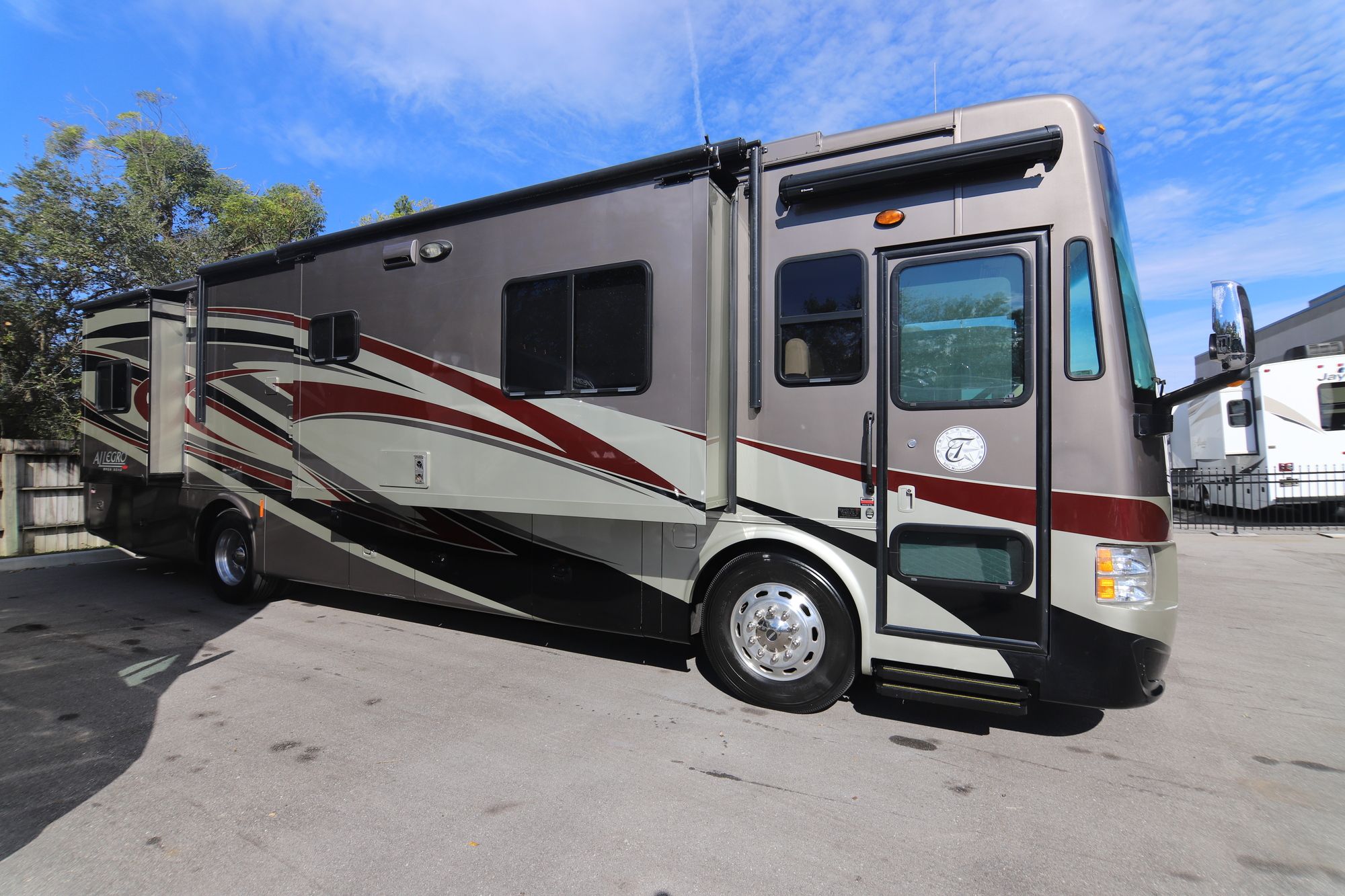 Used 2014 Tiffin Motor Homes Allegro Red 36QSA Class A  For Sale