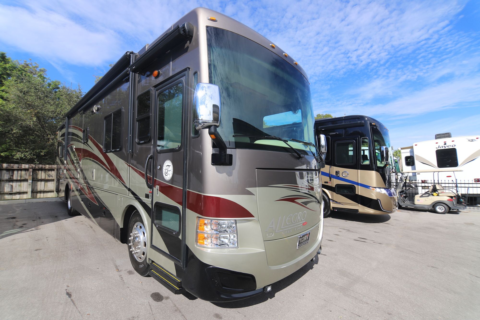 Used 2014 Tiffin Motor Homes Allegro Red 36QSA Class A  For Sale