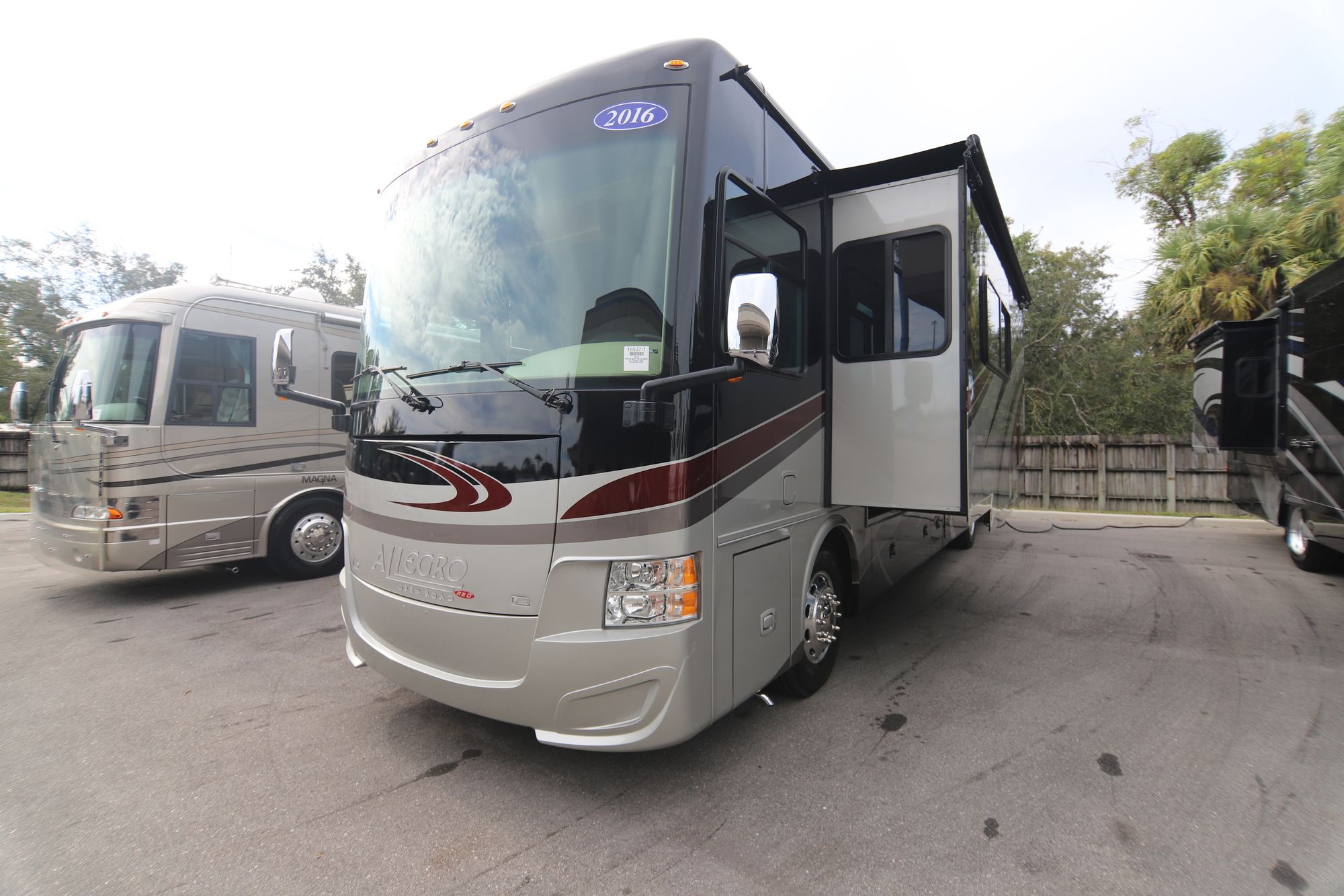 Used 2016 Tiffin Motor Homes Allegro Red 38QRA Class A  For Sale