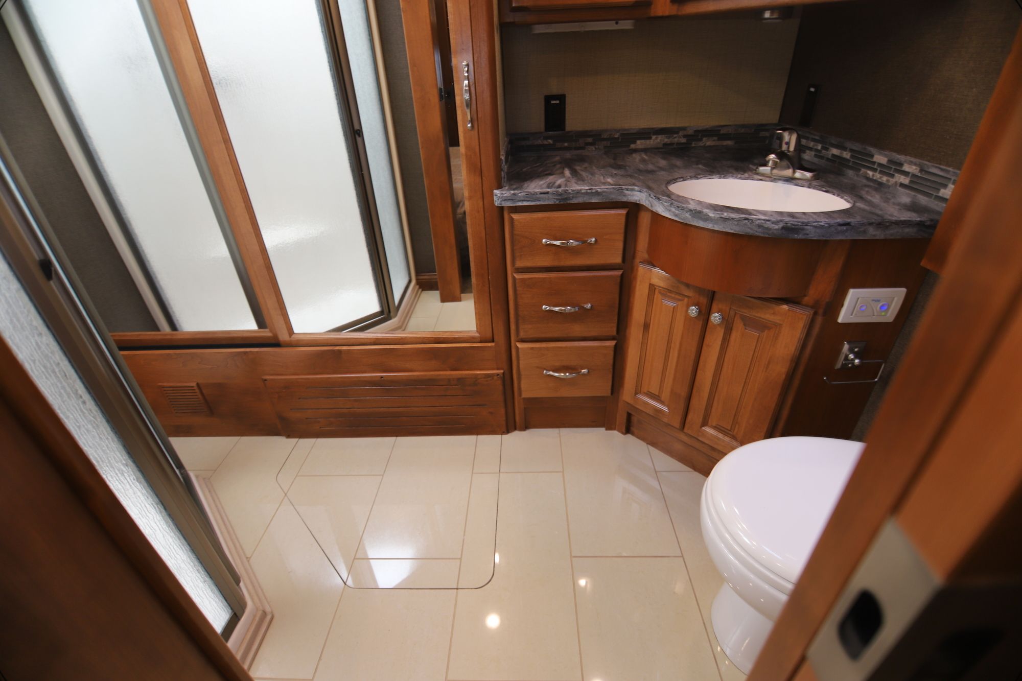 Used 2016 Tiffin Motor Homes Allegro Red 38QRA Class A  For Sale