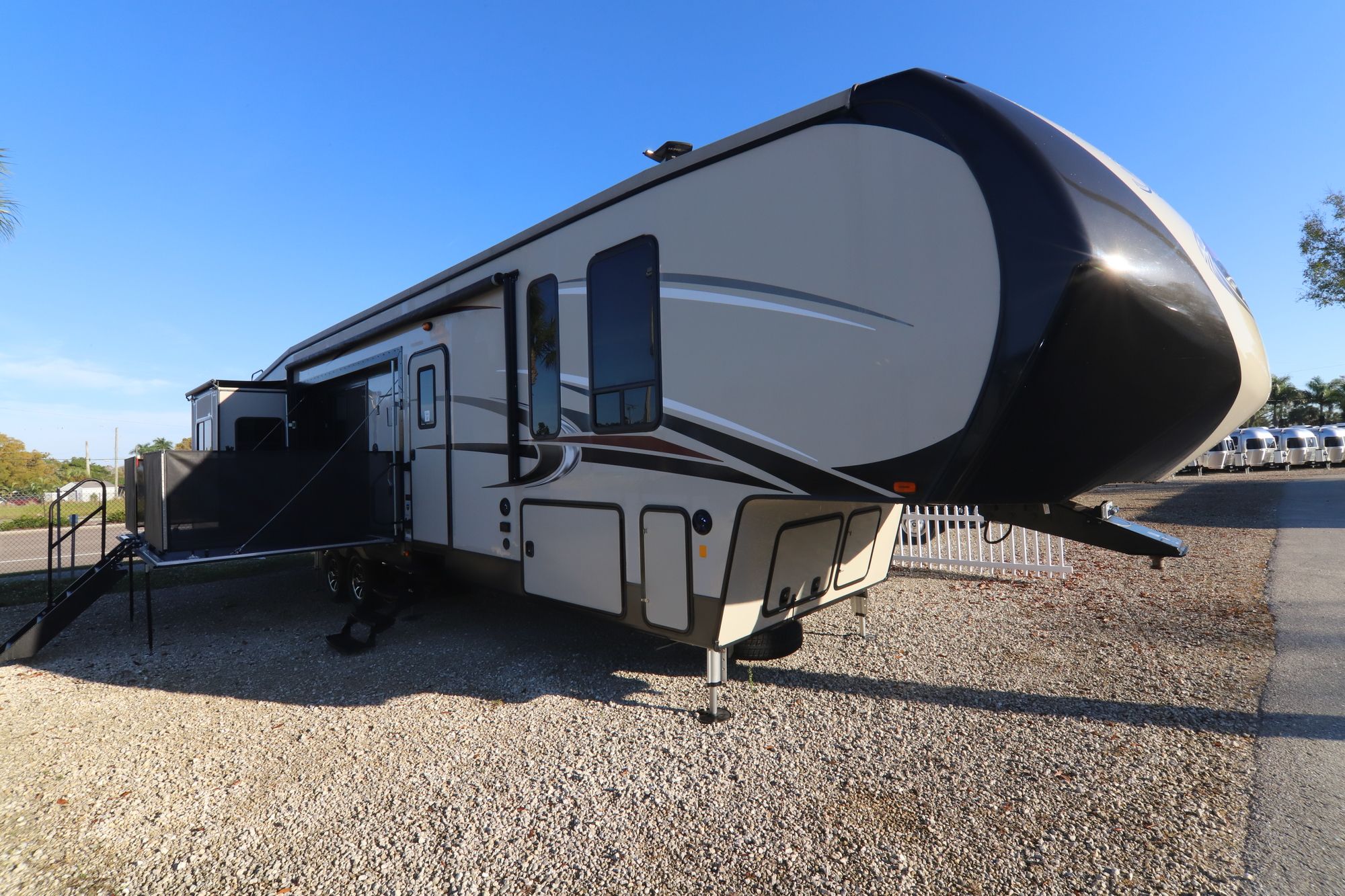 Used 2017 Forest River Sandpiper 369KBAR Fifth Wheel  For Sale