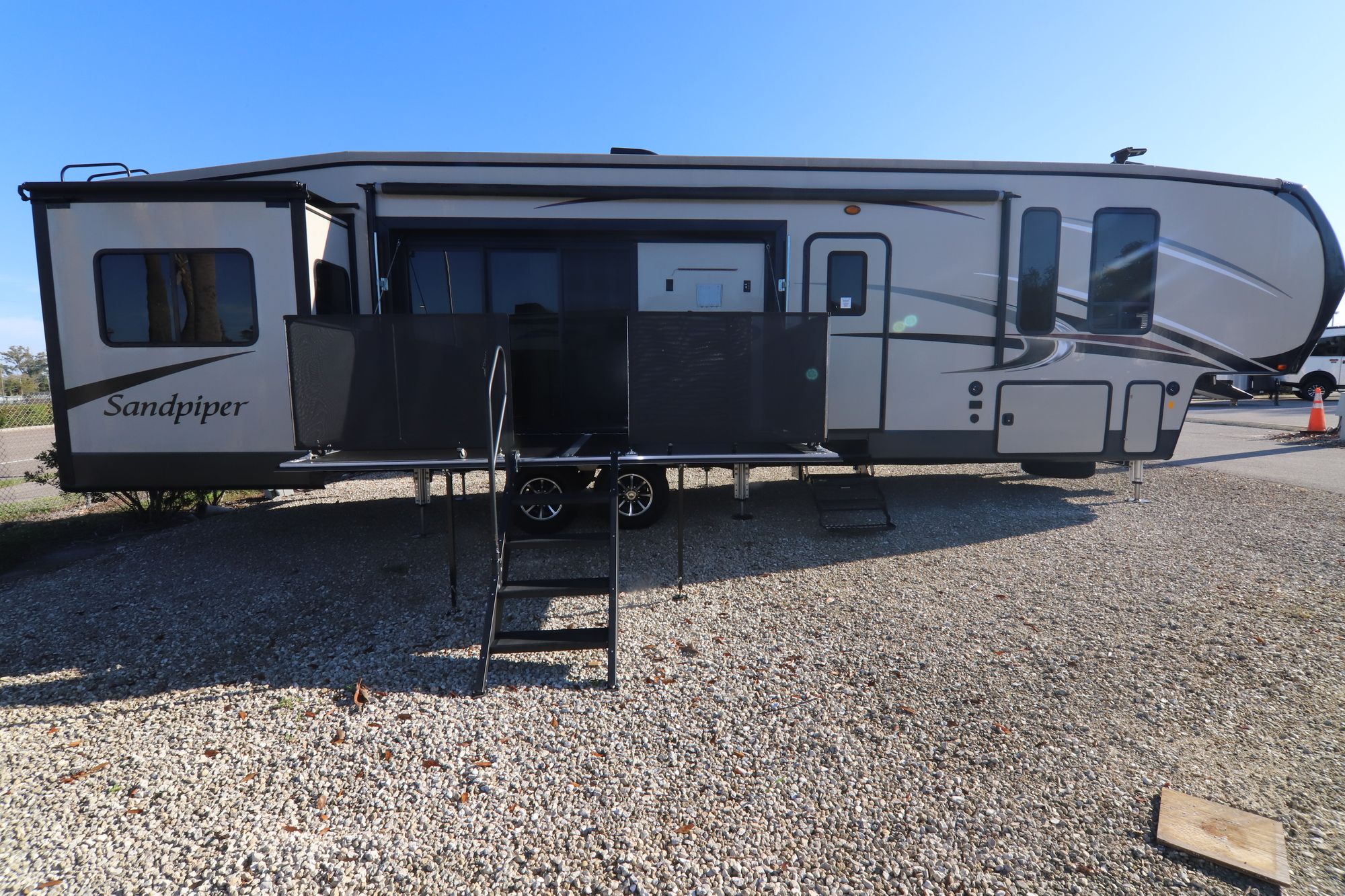 Used 2017 Forest River Sandpiper 369KBAR Fifth Wheel  For Sale