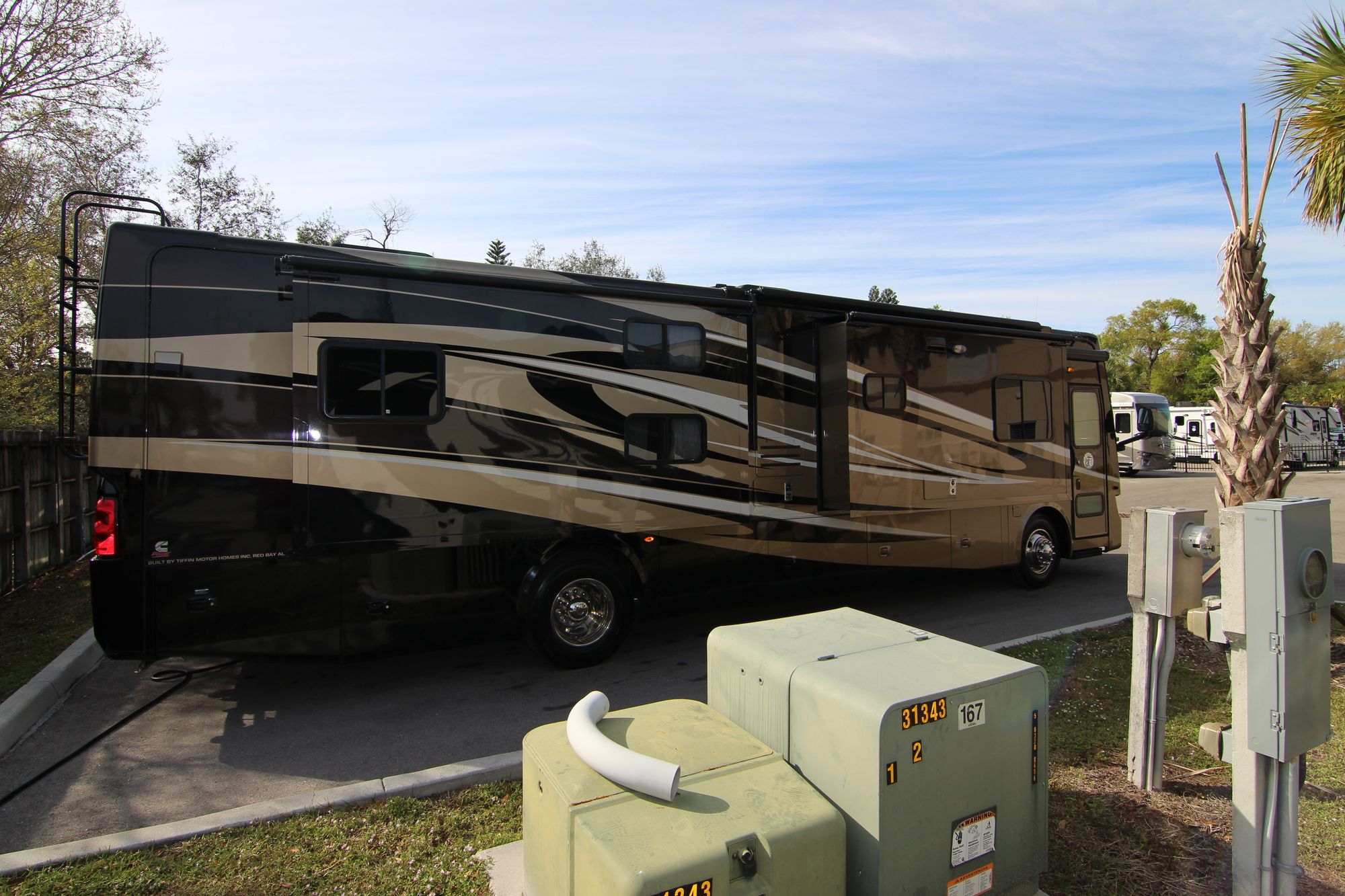 Used 2011 Tiffin Motor Homes Allegro Red 38QBA Class A  For Sale