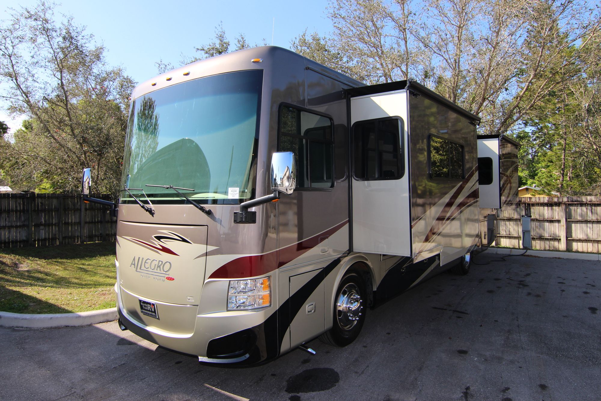 Used 2013 Tiffin Motor Homes Allegro Red 34QFA Class A  For Sale