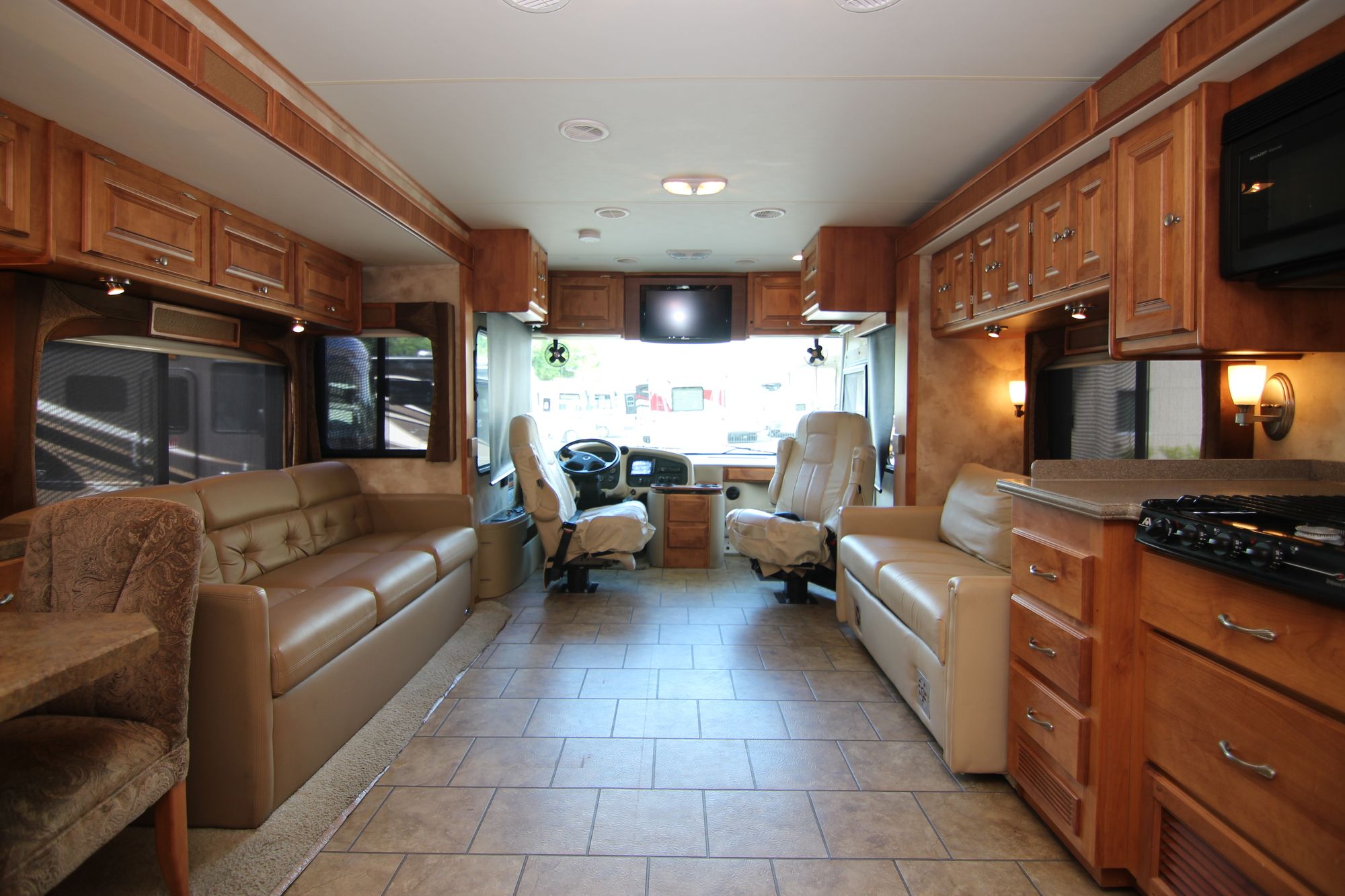 Used 2010 Tiffin Motor Homes Allegro Red 36QSA Class A  For Sale