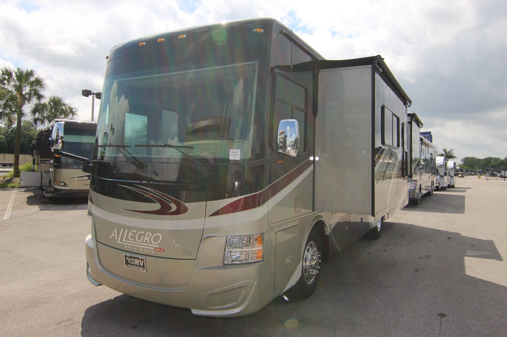 Used 2015 Tiffin Motor Homes Allegro Red 33AA Class A  For Sale