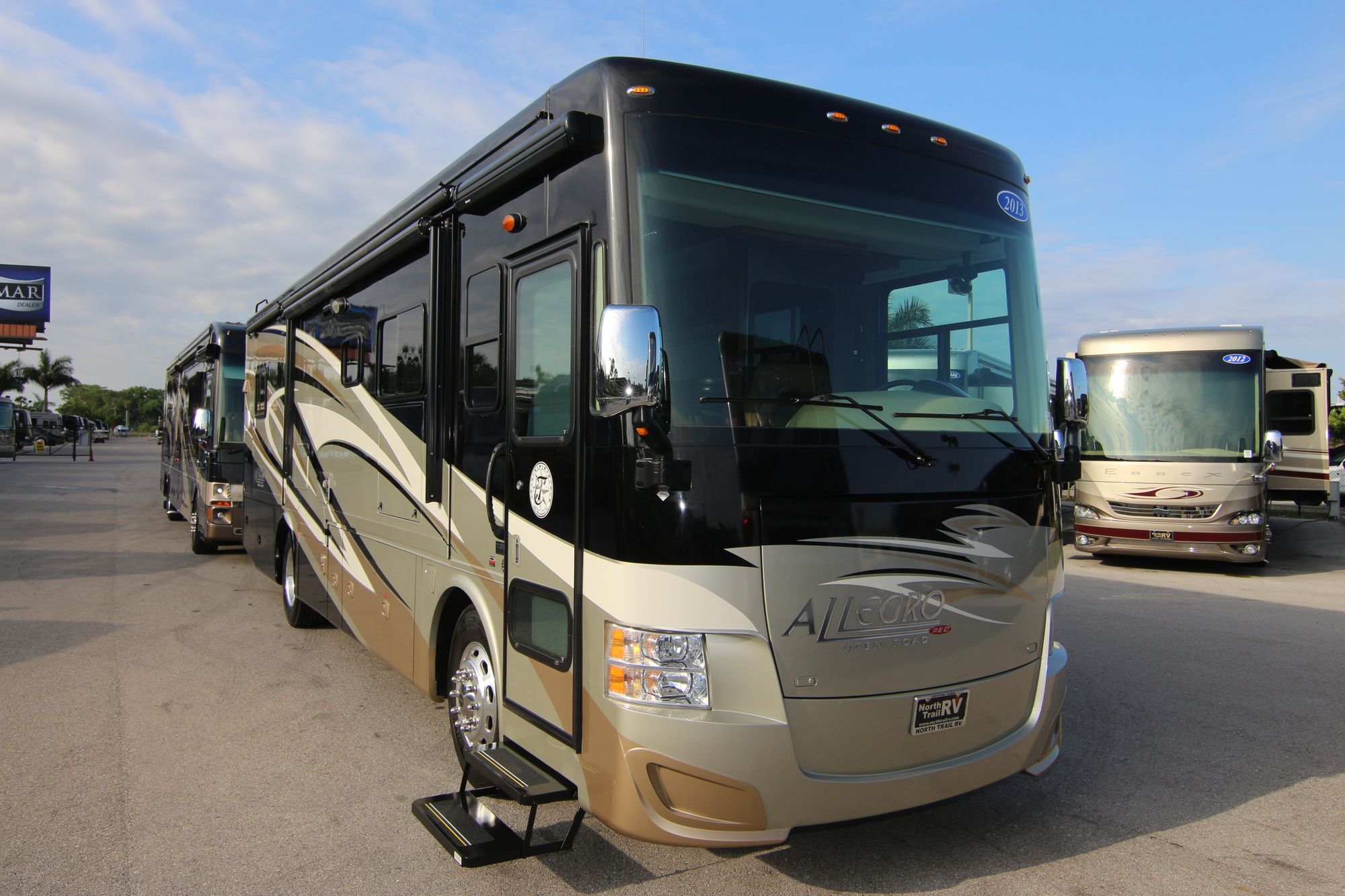 Used 2013 Tiffin Motor Homes Allegro Red 34QFA Class A  For Sale