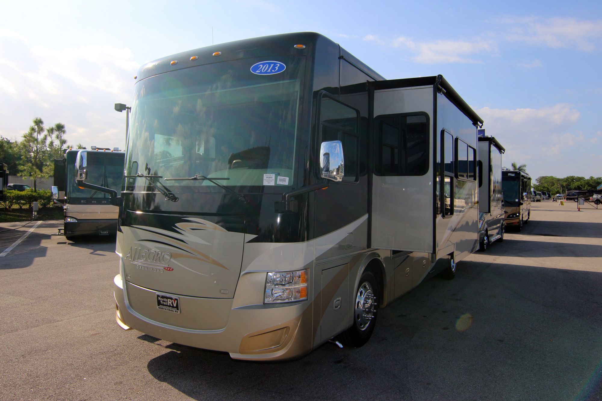 Used 2013 Tiffin Motor Homes Allegro Red 34QFA Class A  For Sale