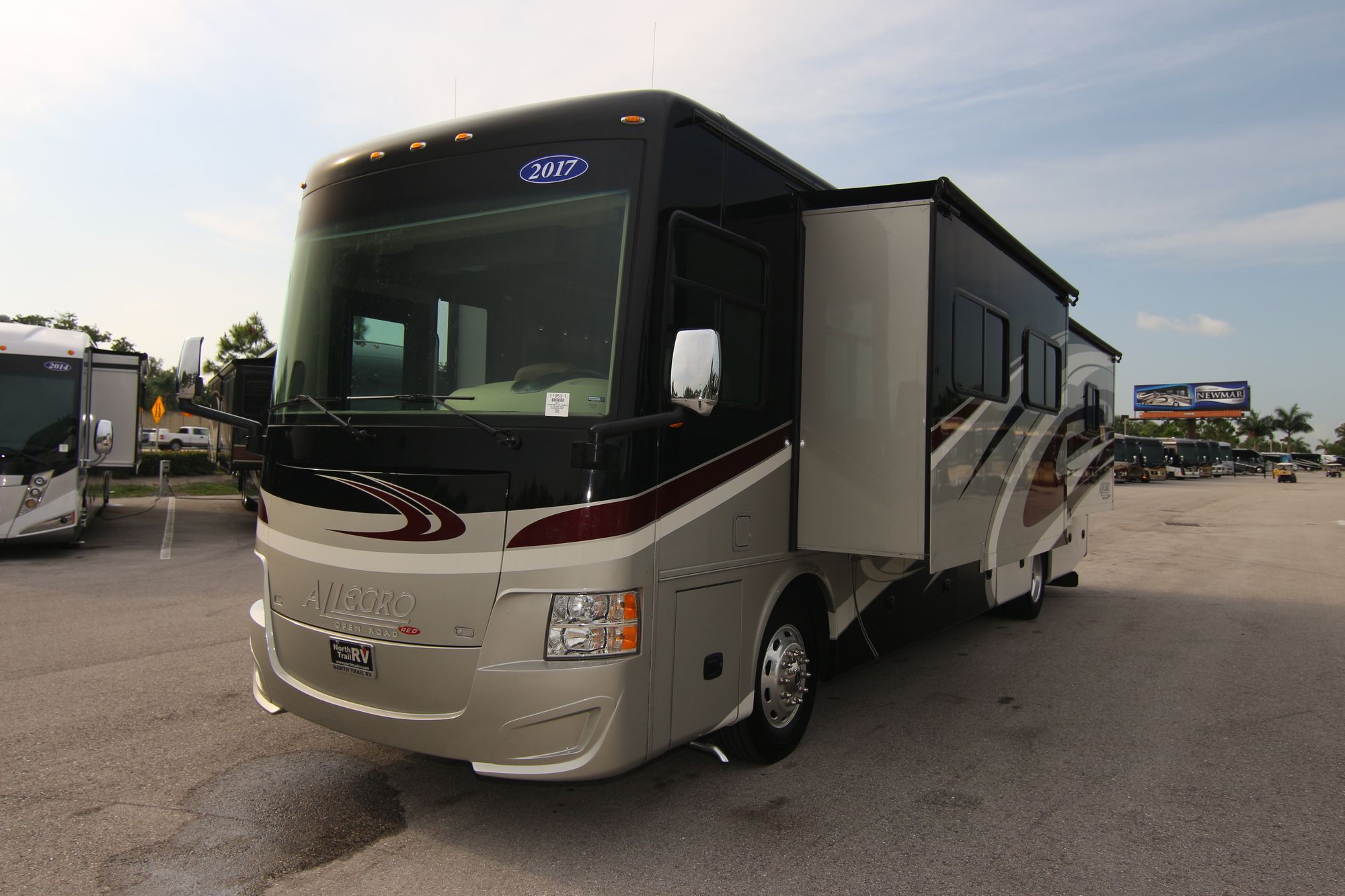 Used 2017 Tiffin Motor Homes Allegro Red 37PA Class A  For Sale