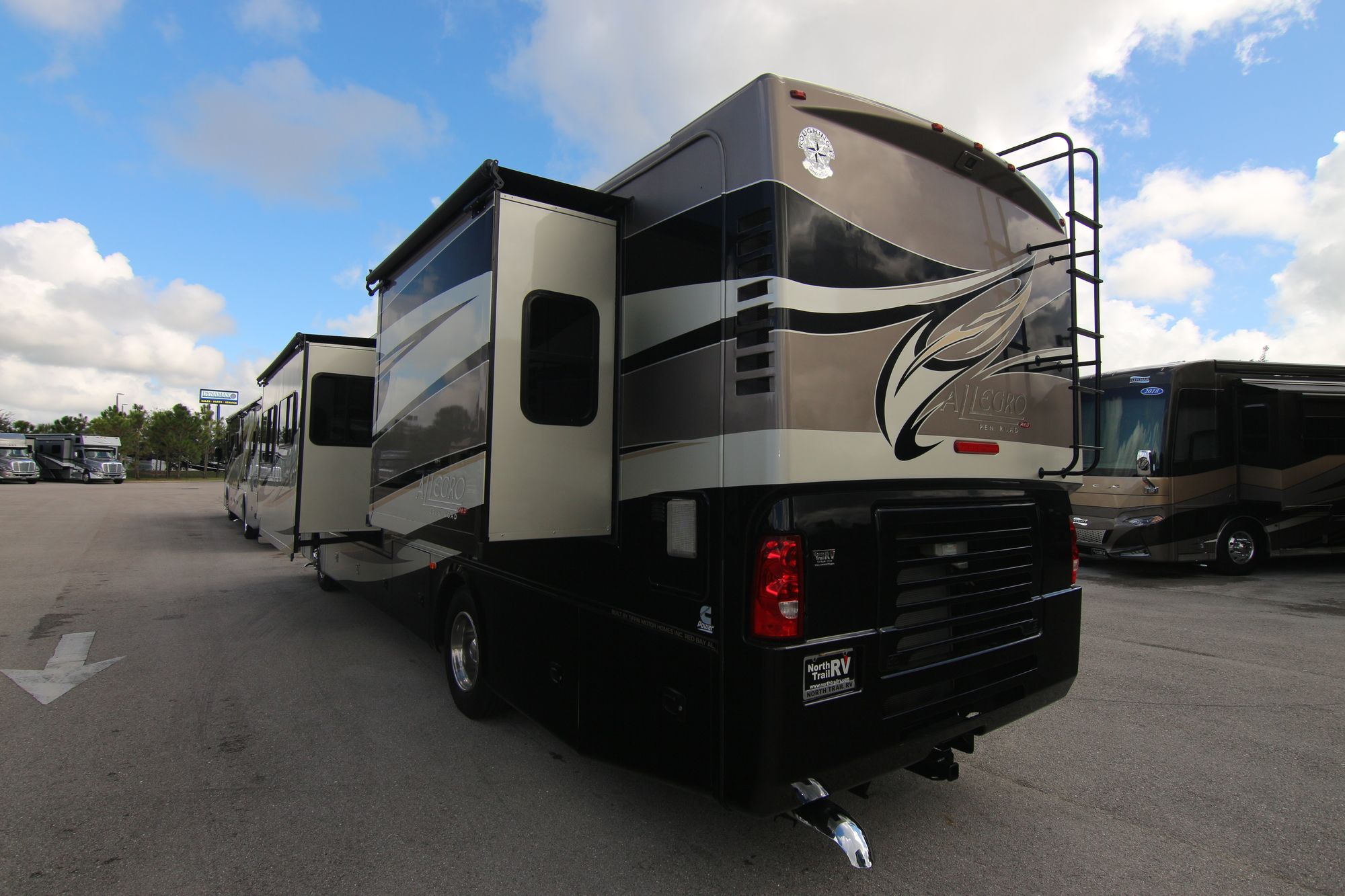 Used 2011 Tiffin Motor Homes Allegro Red 38QBA Class A  For Sale