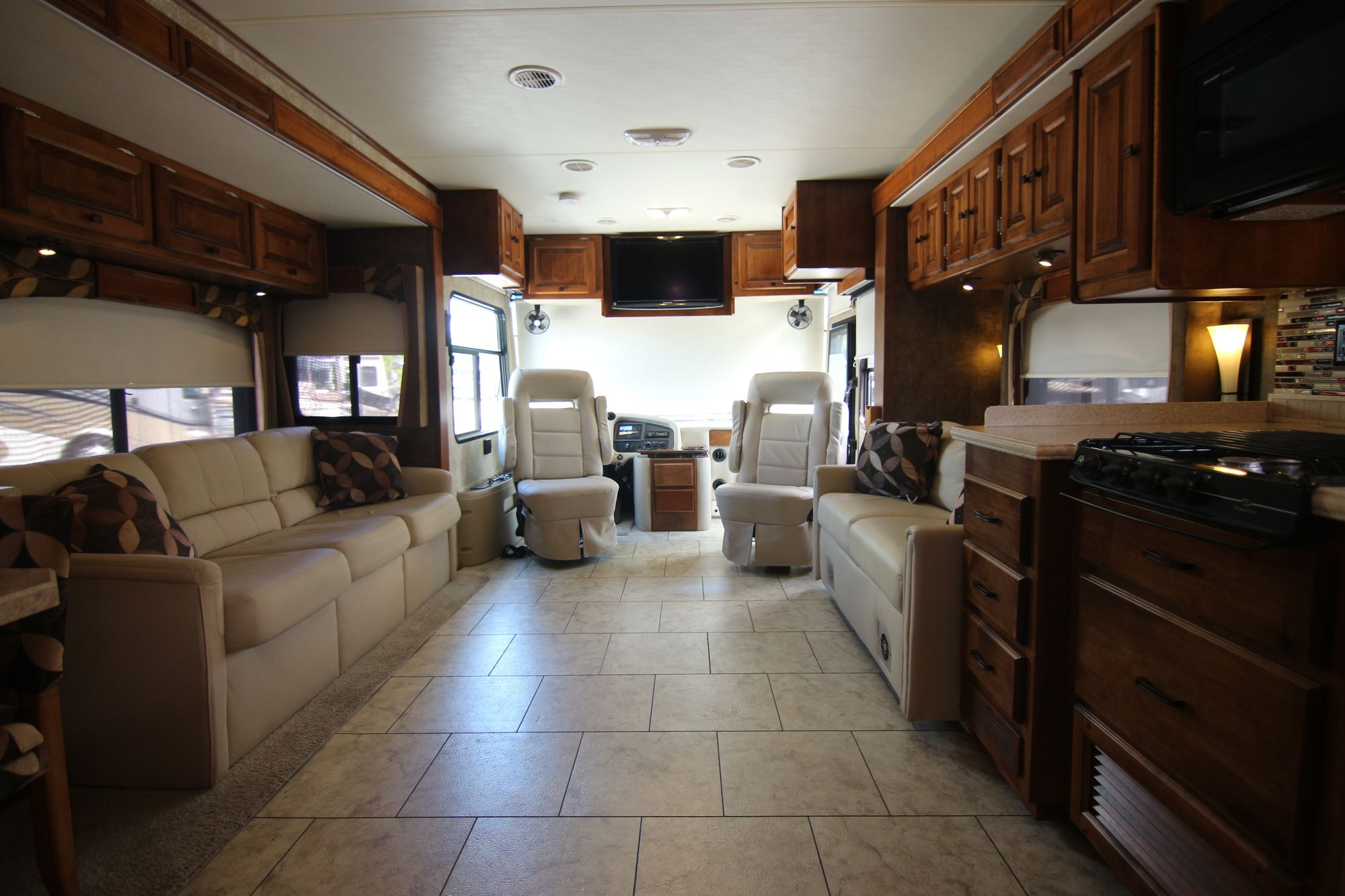 Used 2011 Tiffin Motor Homes Allegro Red 38QBA Class A  For Sale