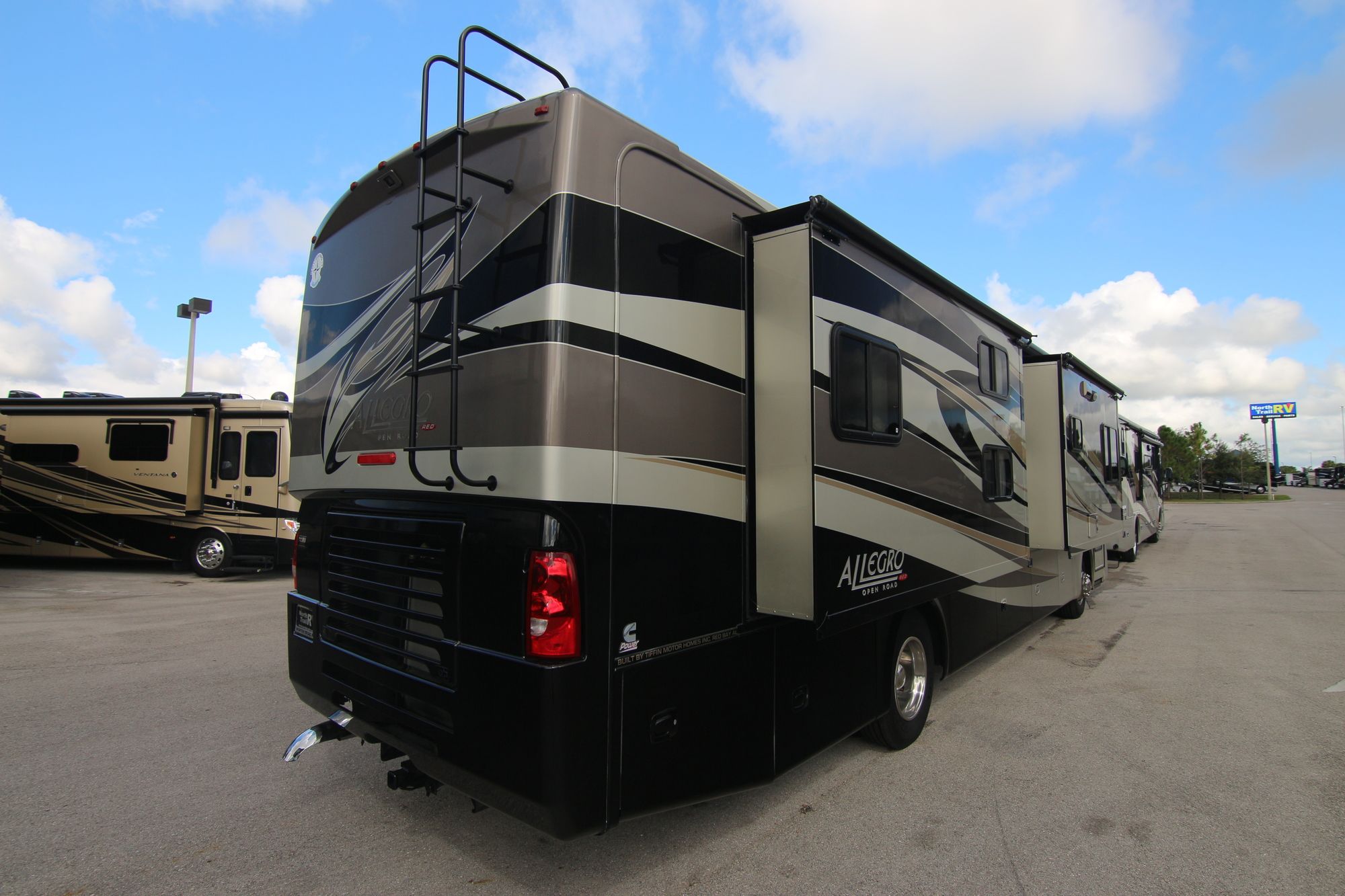 Used 2011 Tiffin Motor Homes Allegro Red 38QBA Class A  For Sale