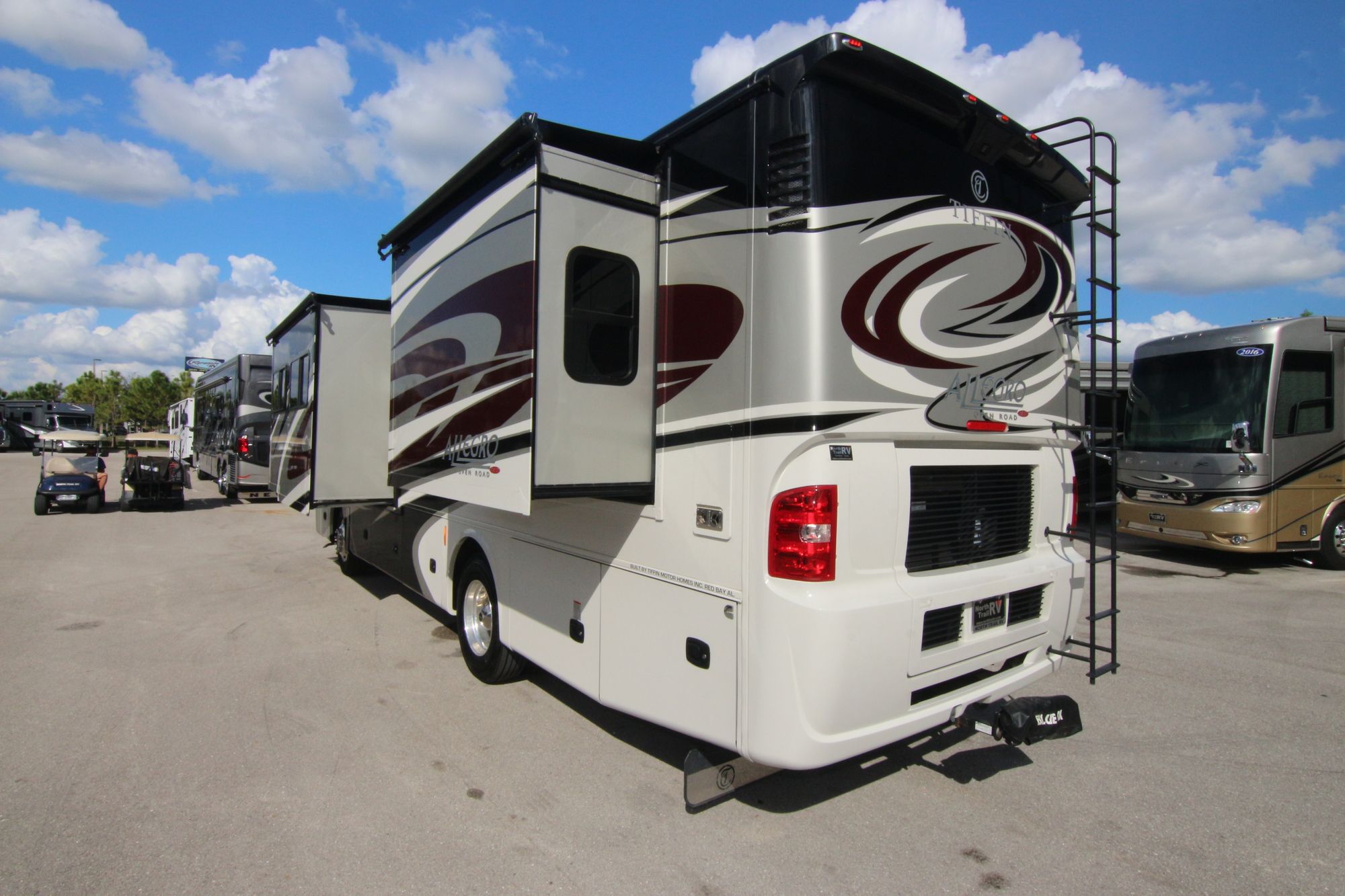 Used 2017 Tiffin Motor Homes Allegro Red 33AA Class A  For Sale