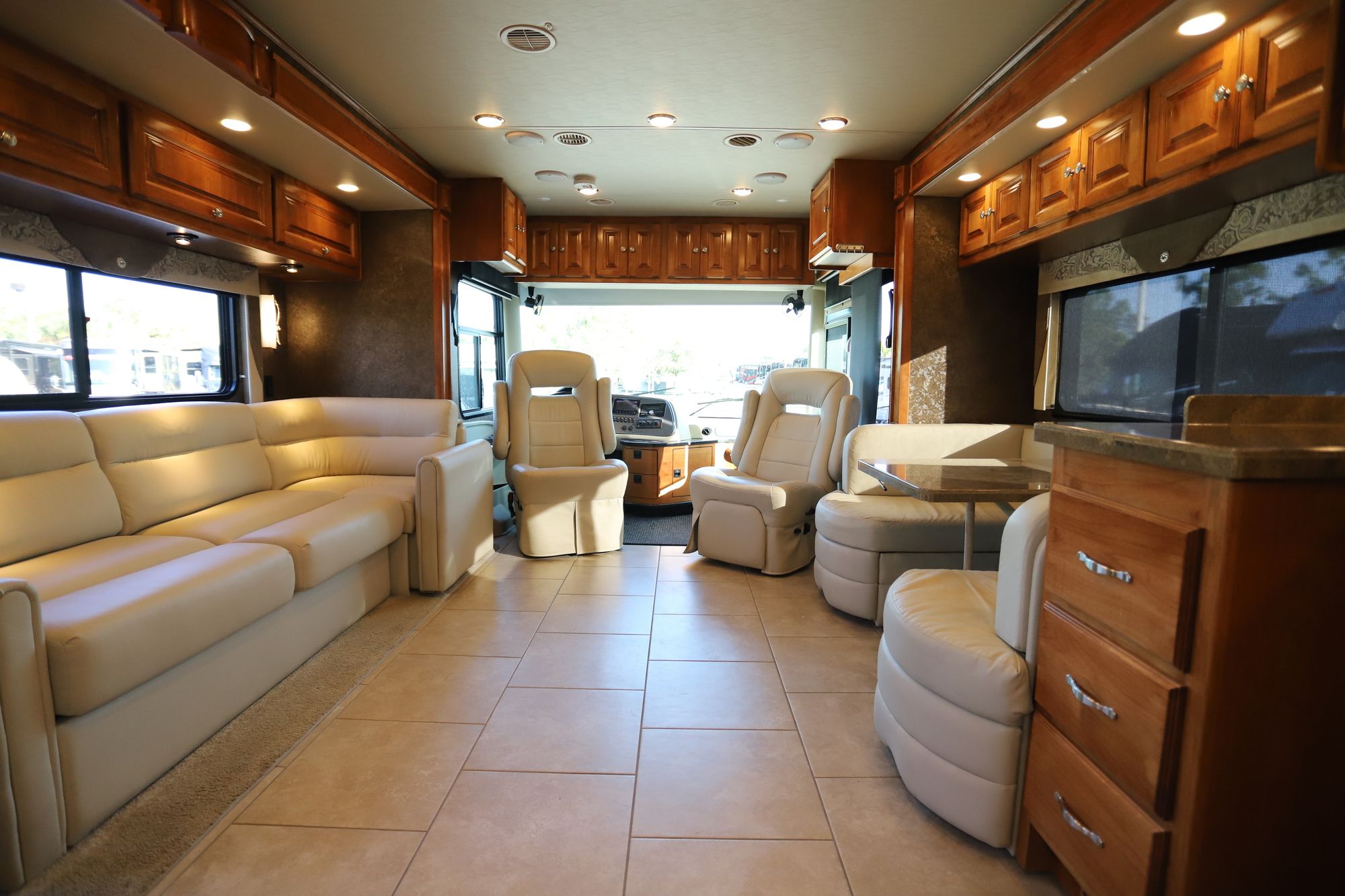 Used 2015 Tiffin Motor Homes Allegro Red 37PA Class A  For Sale