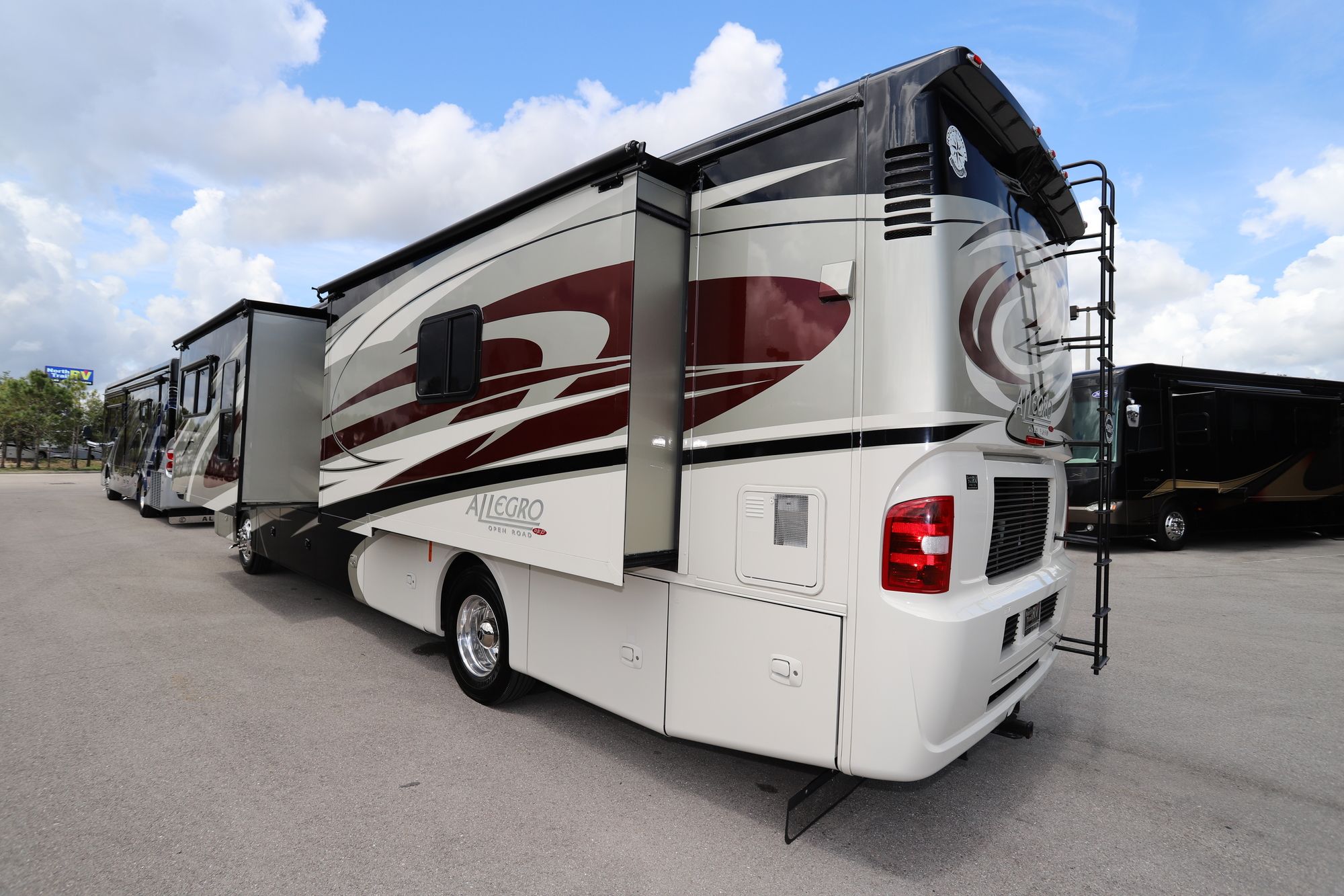 Used 2015 Tiffin Motor Homes Allegro Red 37PA Class A  For Sale