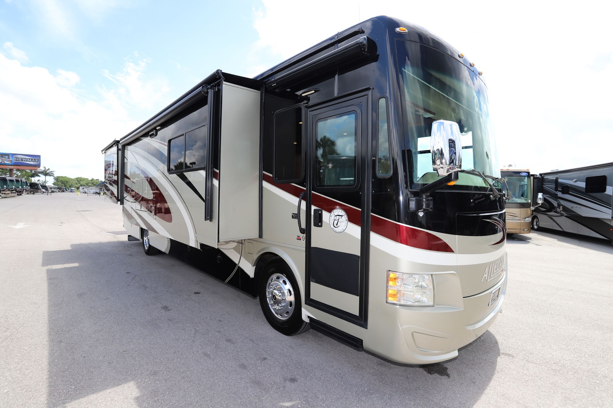 Used 2015 Tiffin Motor Homes Allegro Red 37PA Class A  For Sale