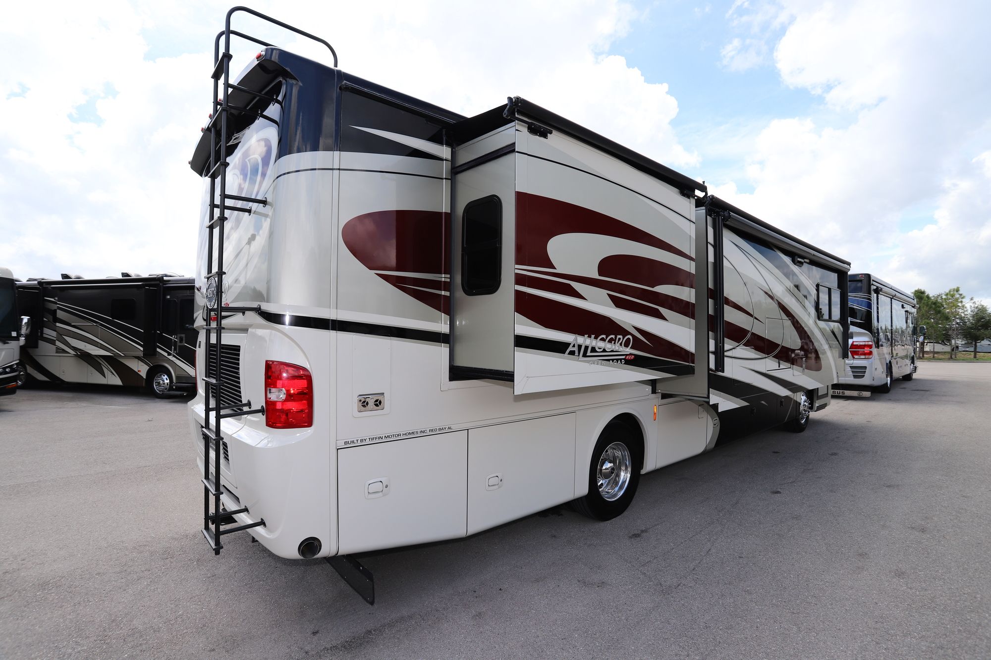 Used 2015 Tiffin Motor Homes Allegro Red 37PA Class A  For Sale