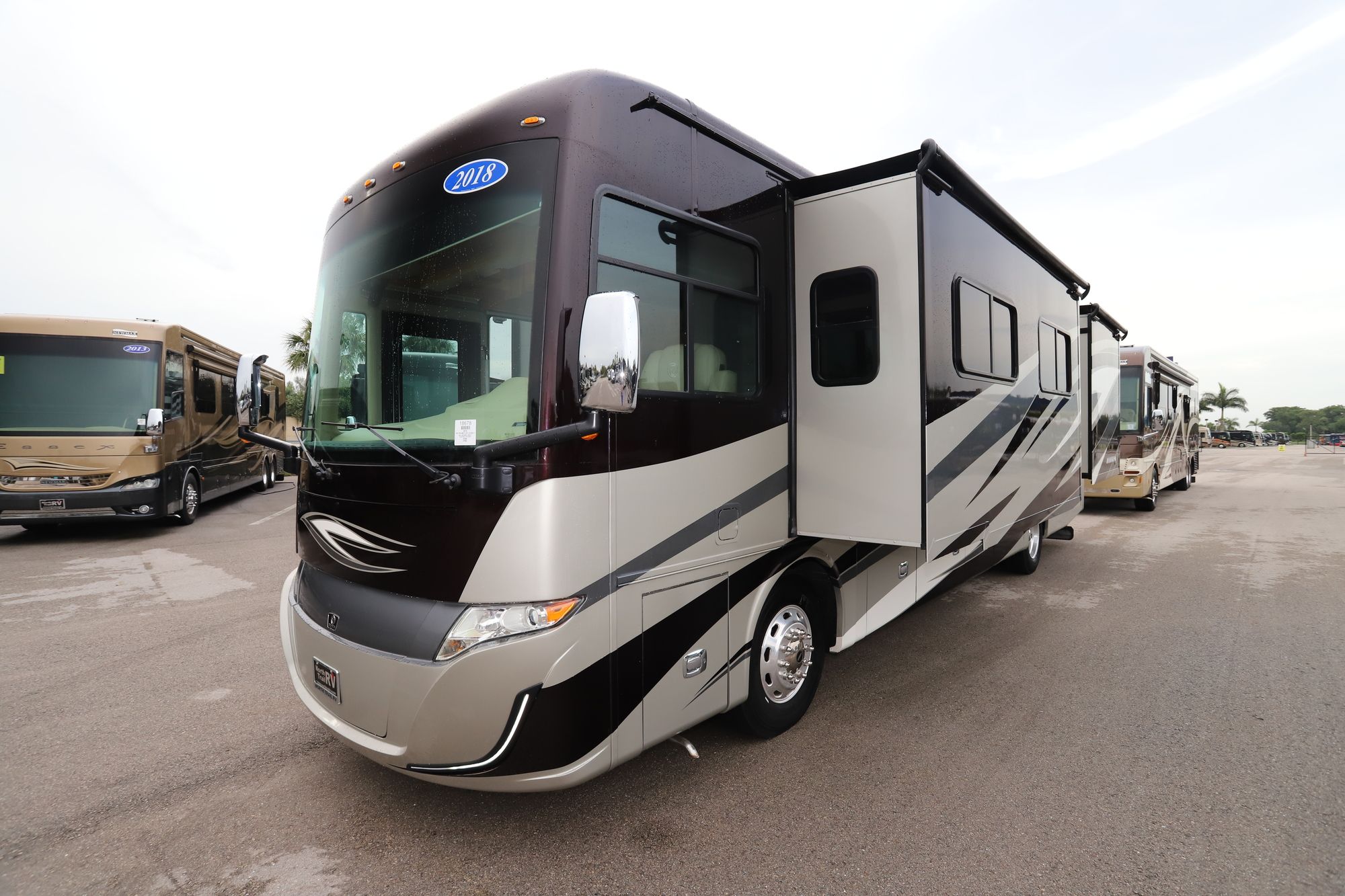 Used 2018 Tiffin Motor Homes Allegro Red 37BA Class A  For Sale