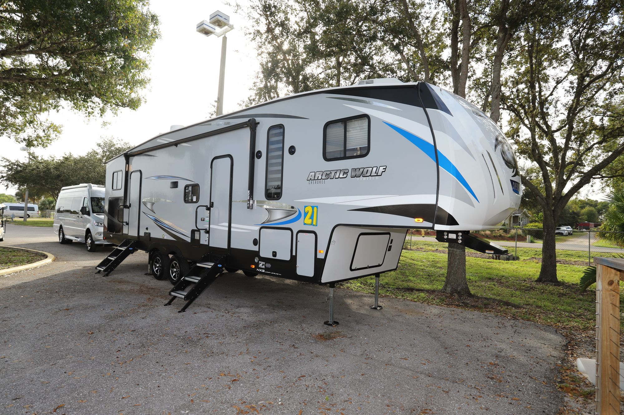 Used 2021 Forest River Arctic Wolf 321BH Fifth Wheel  For Sale