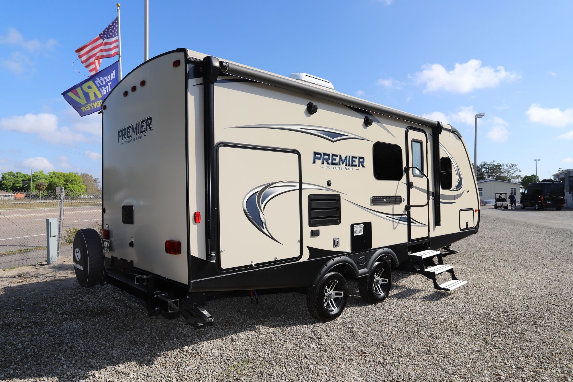 Used 2018 Keystone Bullet 22RBPR Travel Trailer  For Sale