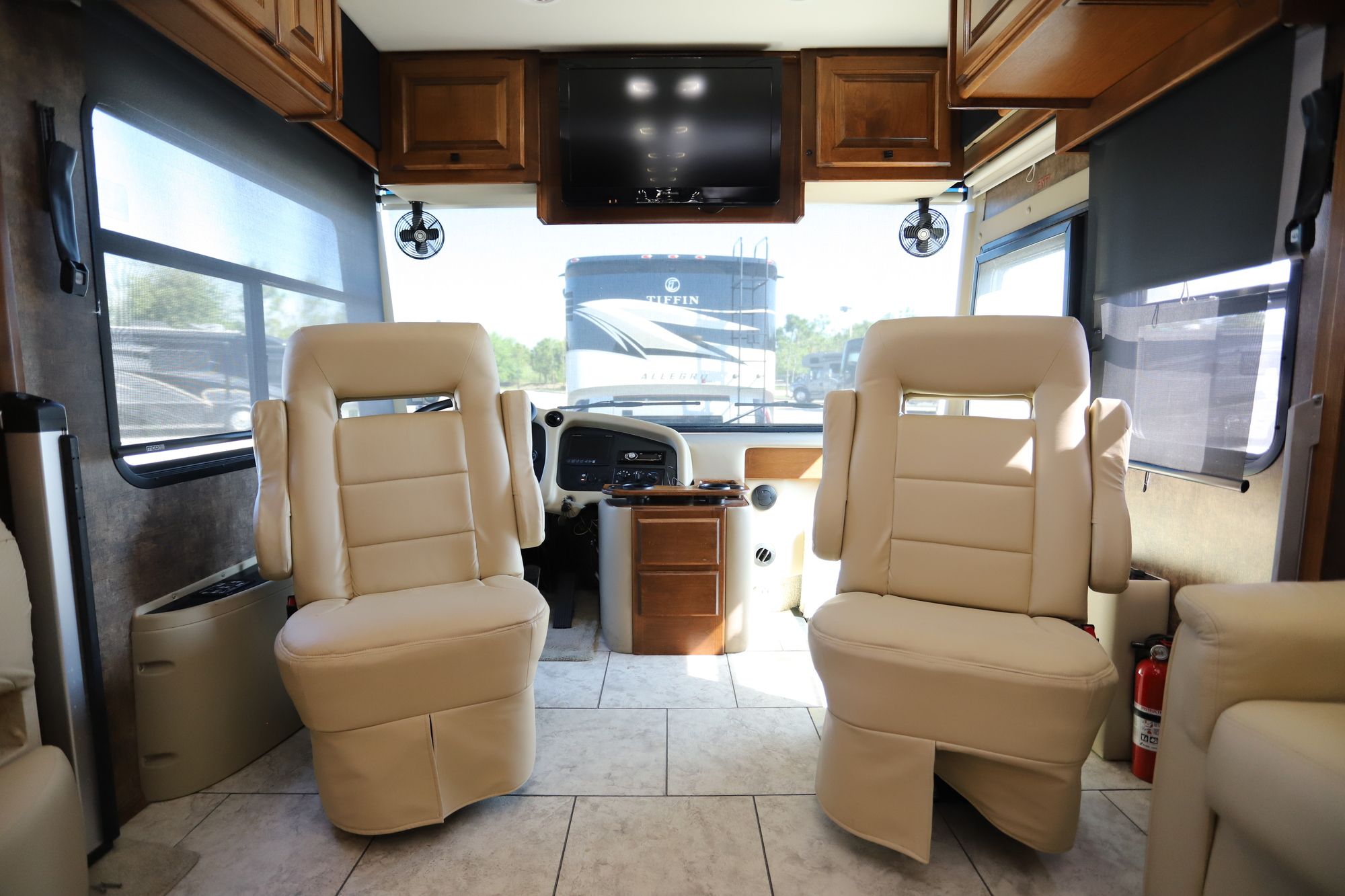 Used 2012 Tiffin Motor Homes Allegro Red 38QRA Class A  For Sale