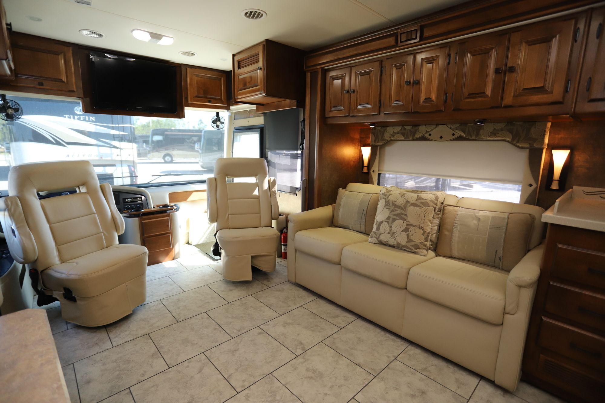 Used 2012 Tiffin Motor Homes Allegro Red 38QRA Class A  For Sale