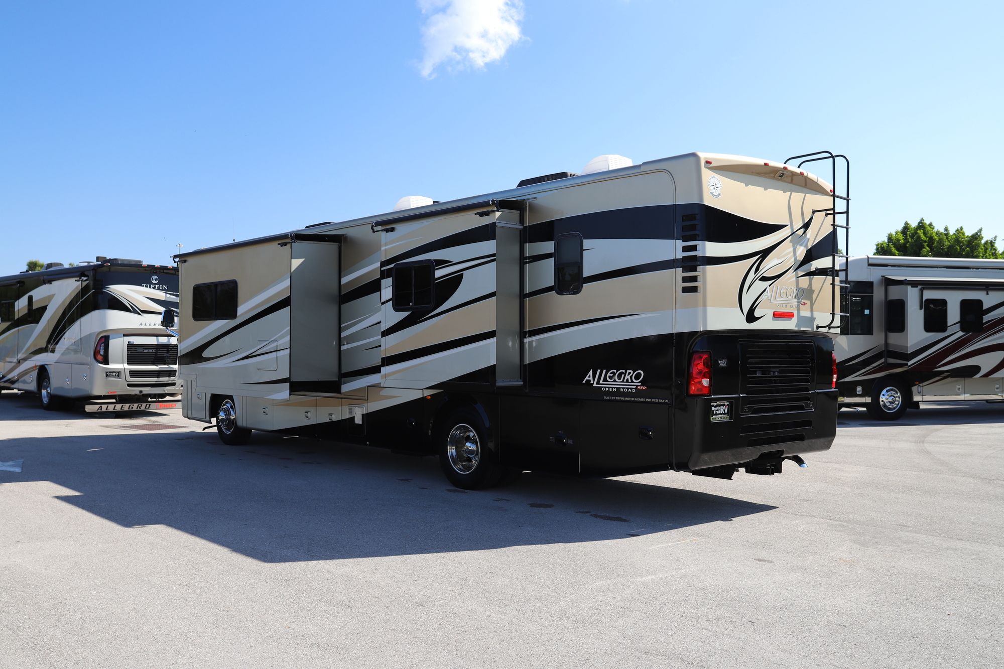 Used 2012 Tiffin Motor Homes Allegro Red 38QRA Class A  For Sale