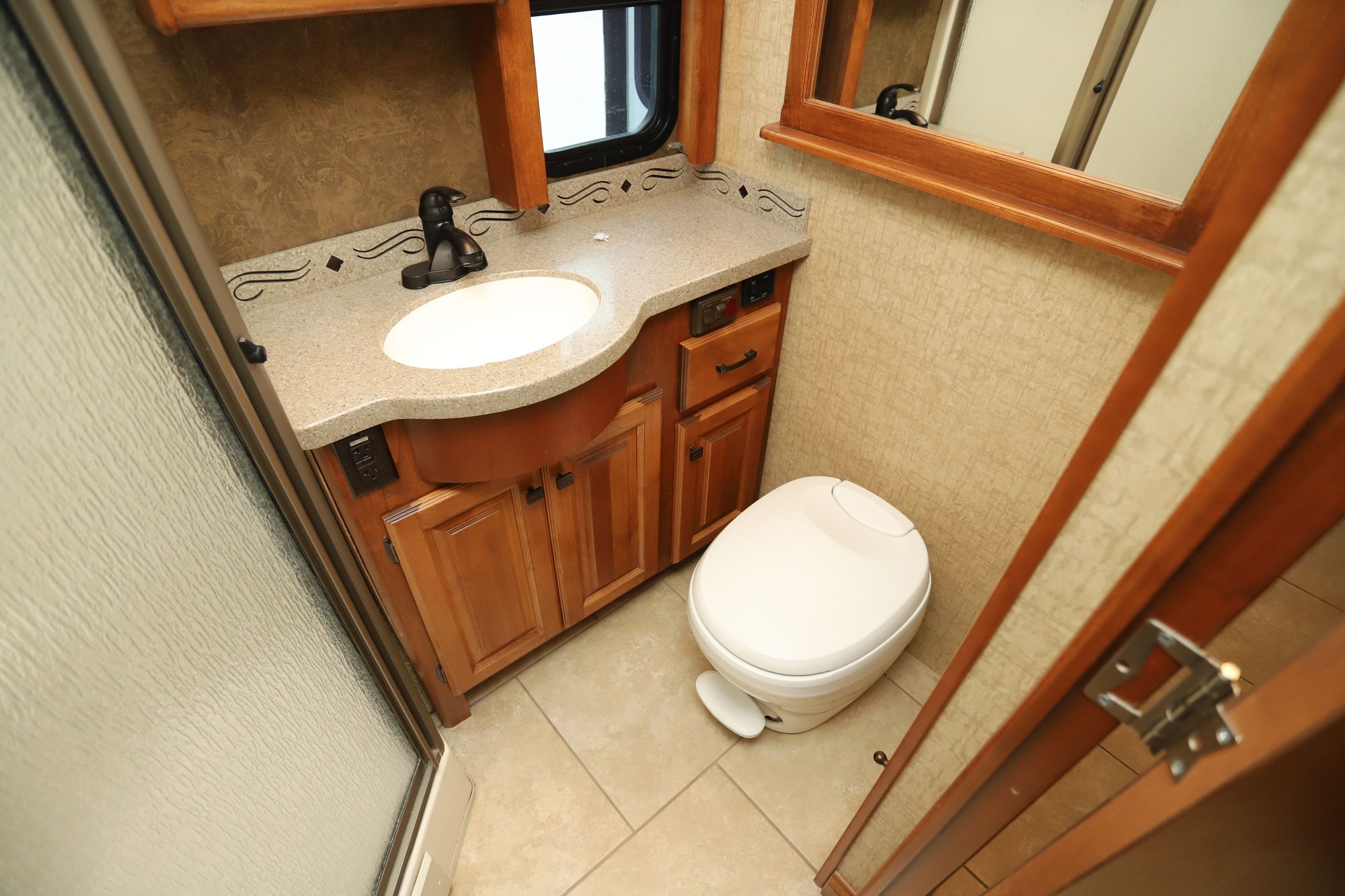 Used 2014 Tiffin Motor Homes Allegro Red 34QFA Class A  For Sale