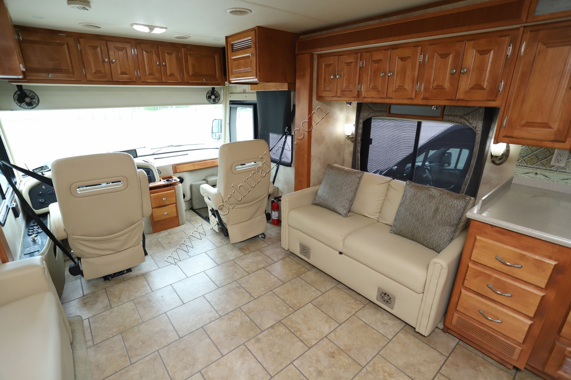 Used 2010 Tiffin Motor Homes Allegro Red 38QBA Class A  For Sale