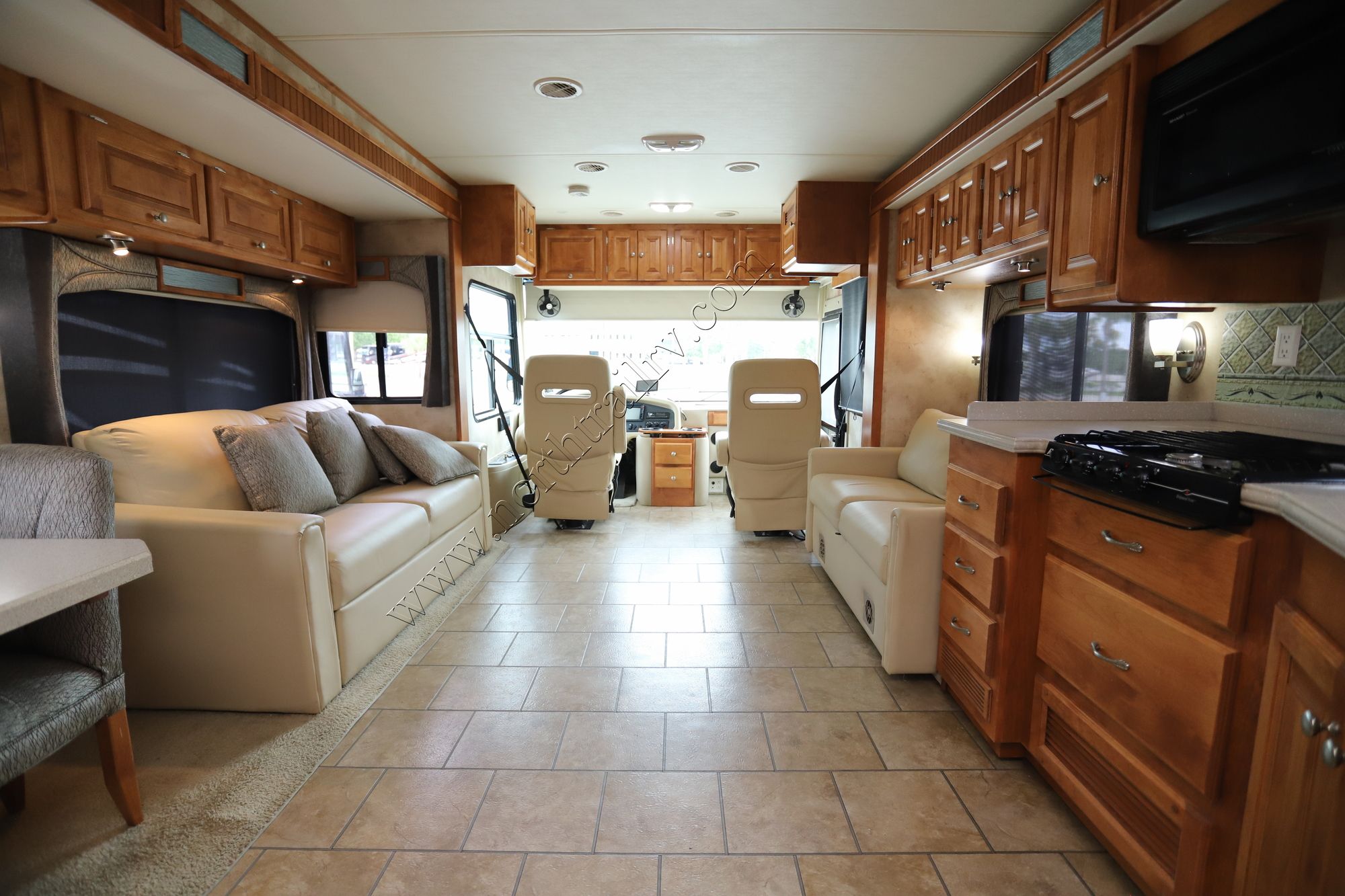Used 2010 Tiffin Motor Homes Allegro Red 38QBA Class A  For Sale
