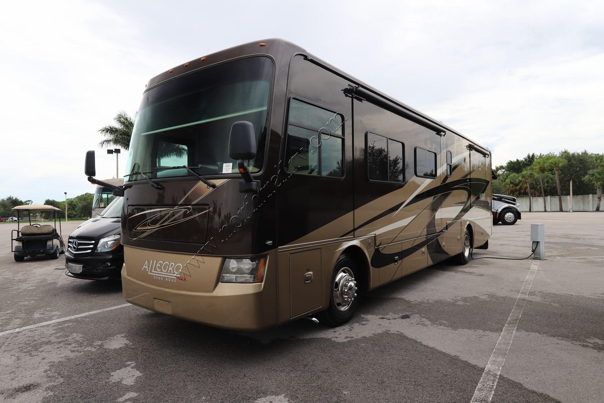 Used 2010 Tiffin Motor Homes Allegro Red 38QBA Class A  For Sale