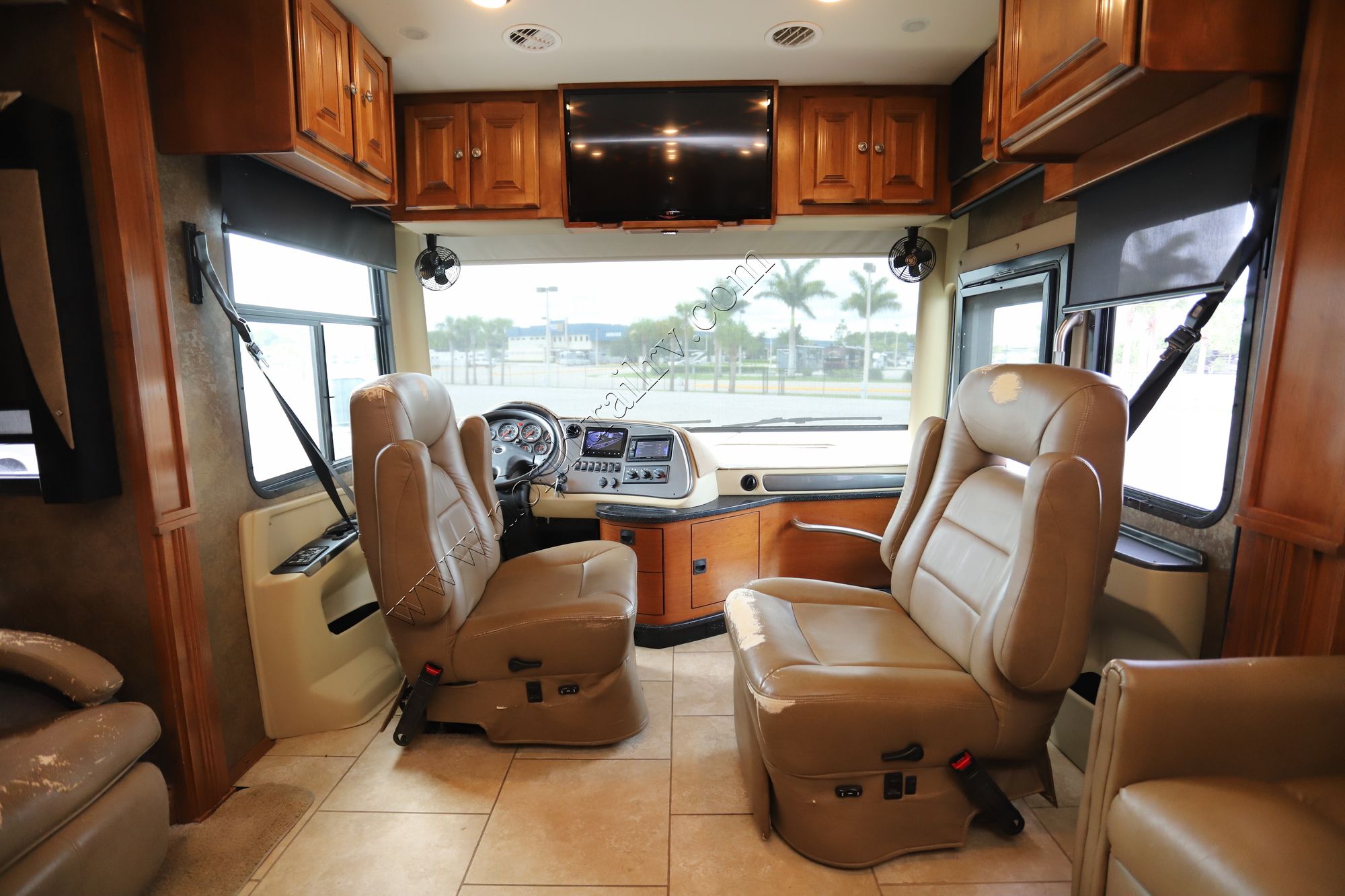 Used 2015 Tiffin Motor Homes Allegro Red 38QRA Class A  For Sale