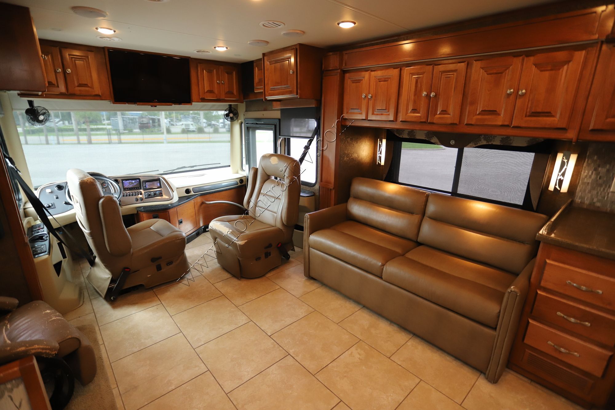 Used 2015 Tiffin Motor Homes Allegro Red 38QRA Class A  For Sale