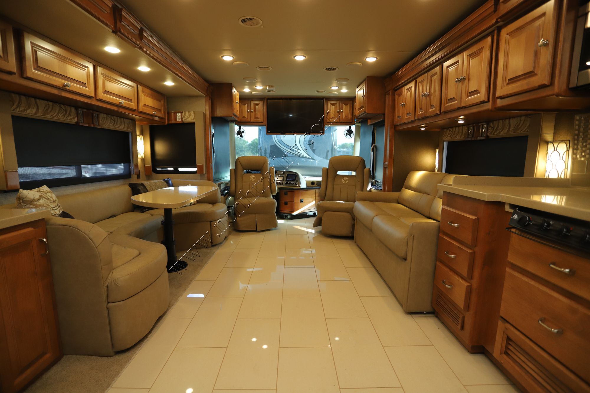 Used 2017 Tiffin Motor Homes Allegro Red 38QRA Class A  For Sale