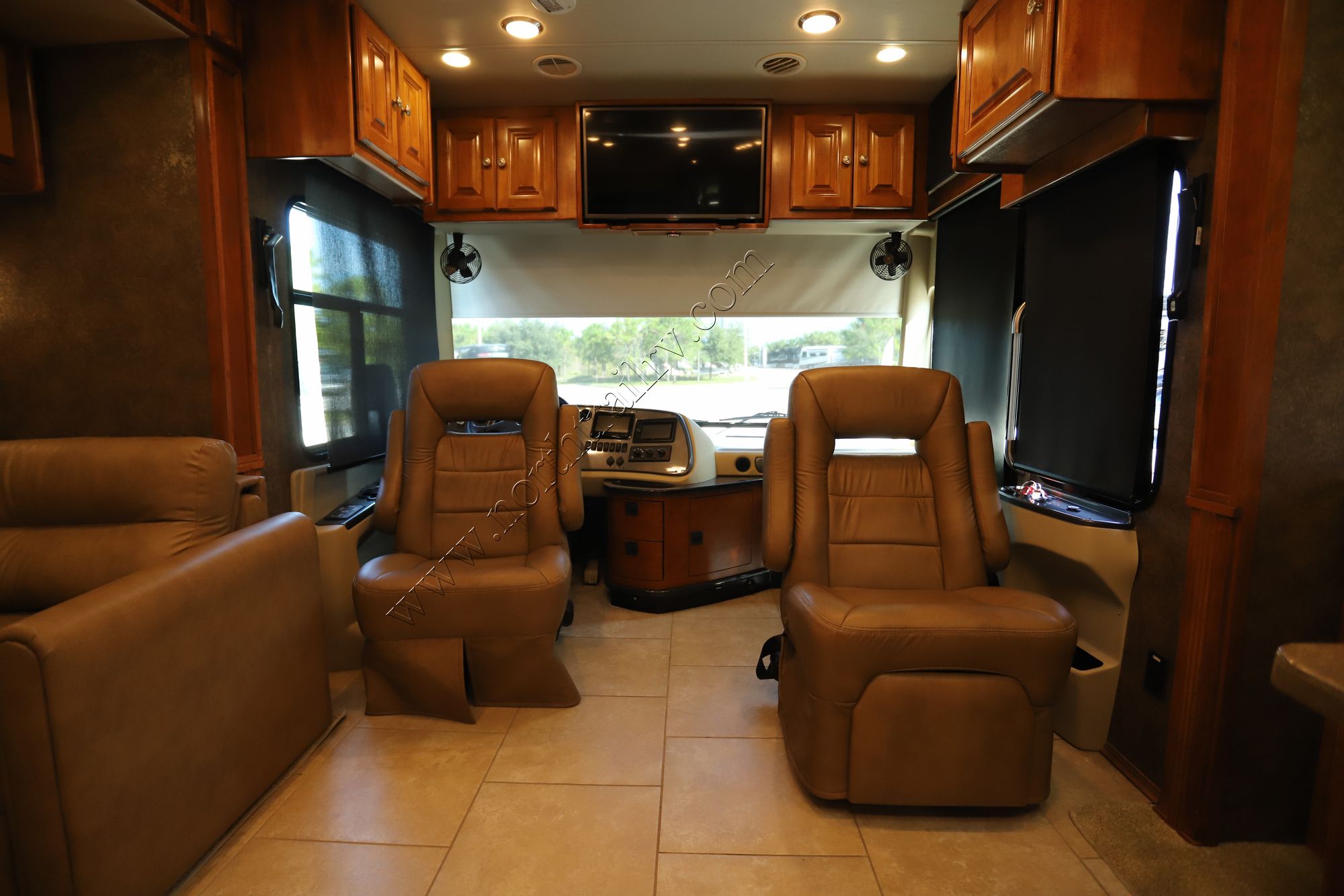 Used 2015 Tiffin Motor Homes Allegro Red 37PA Class A  For Sale