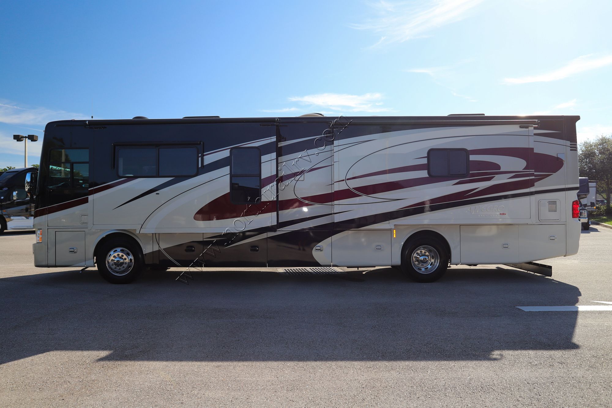 Used 2015 Tiffin Motor Homes Allegro Red 37PA Class A  For Sale