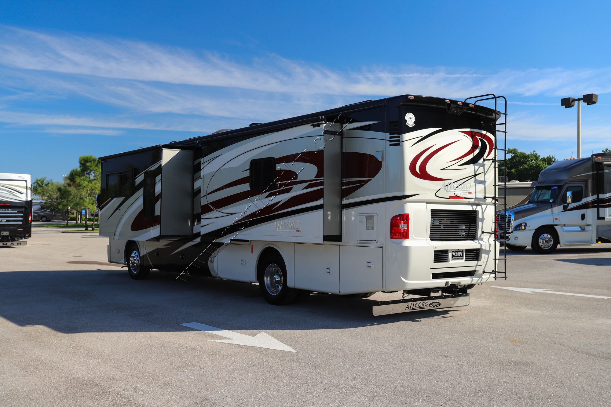 Used 2015 Tiffin Motor Homes Allegro Red 37PA Class A  For Sale