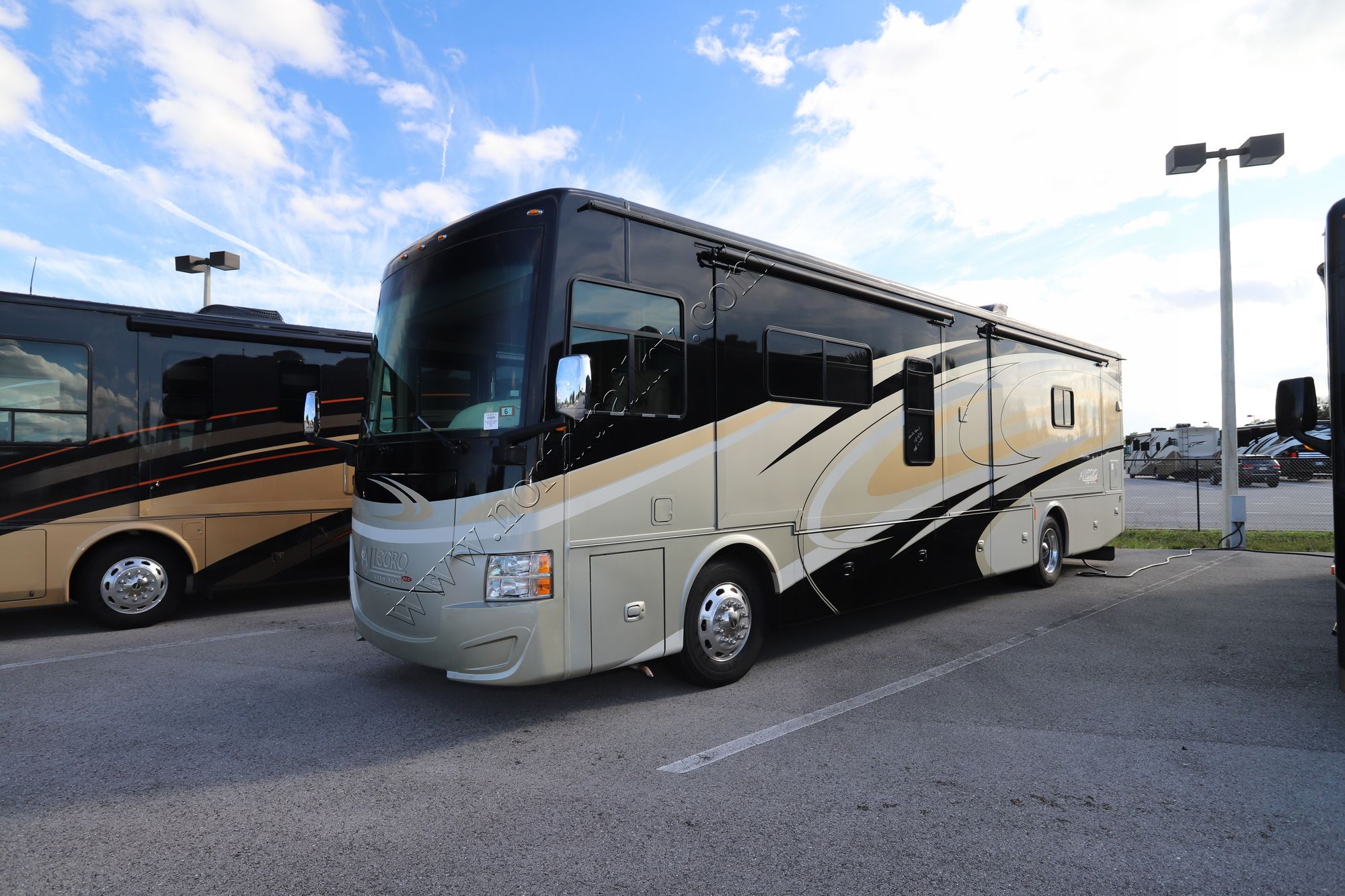 Used 2015 Tiffin Motor Homes Allegro Red 37PA Class A  For Sale